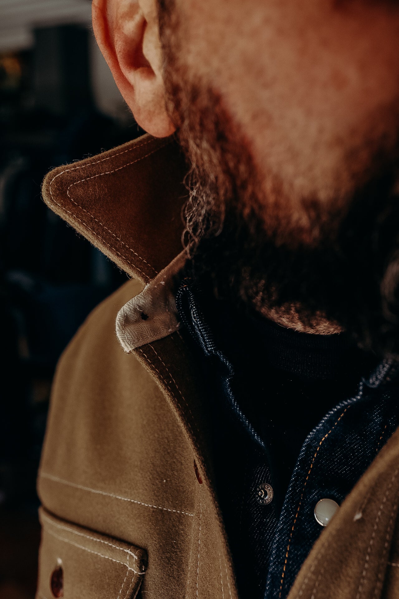 Huntsman Overshirt- Camel