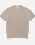 Knit T⁠-⁠Shirt-Tan