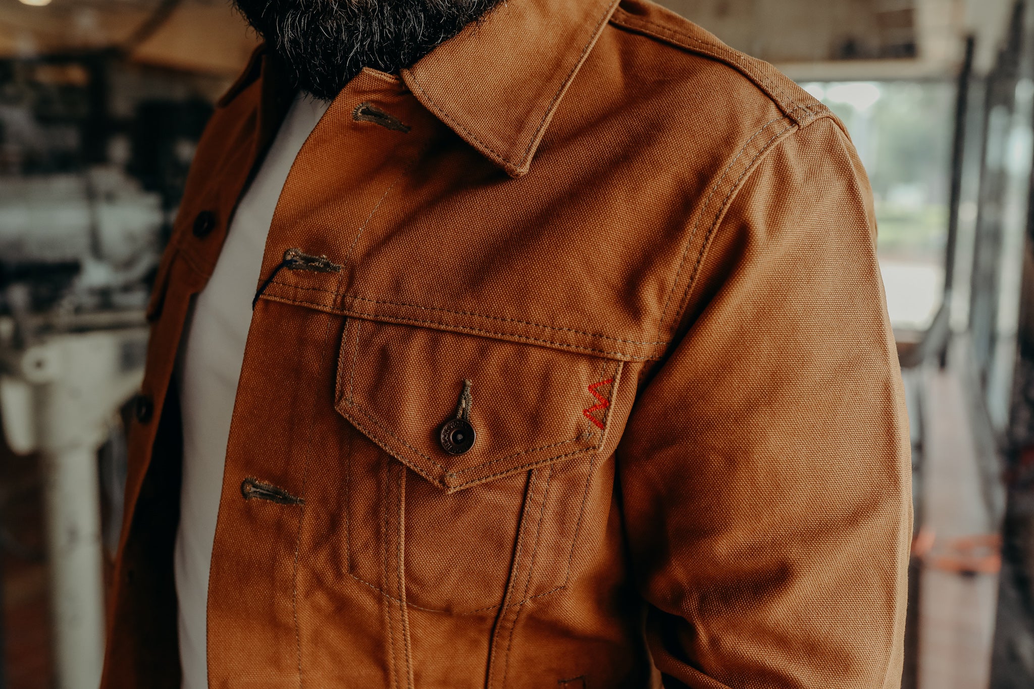 Duck Modified Type III Jacket - Brown