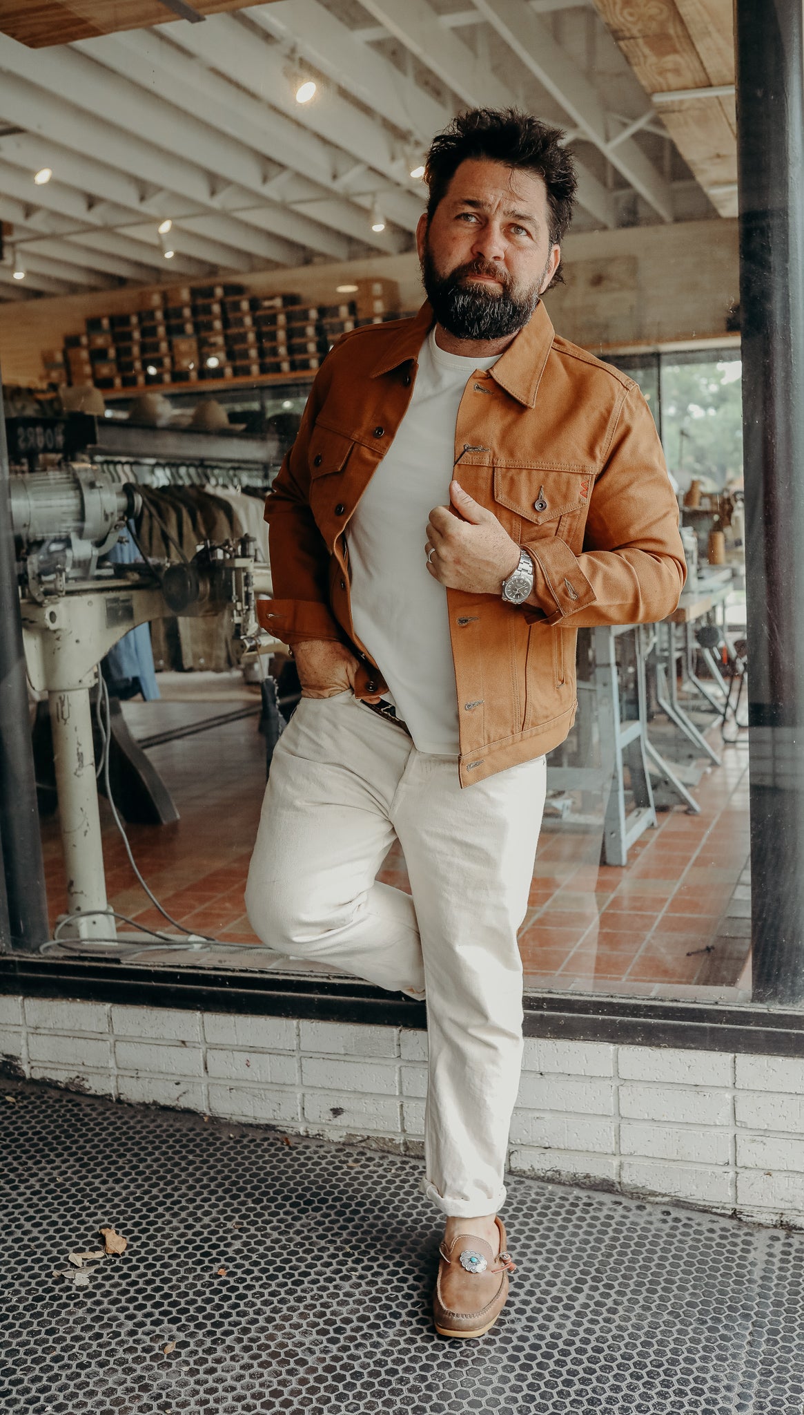 Duck Modified Type III Jacket - Brown