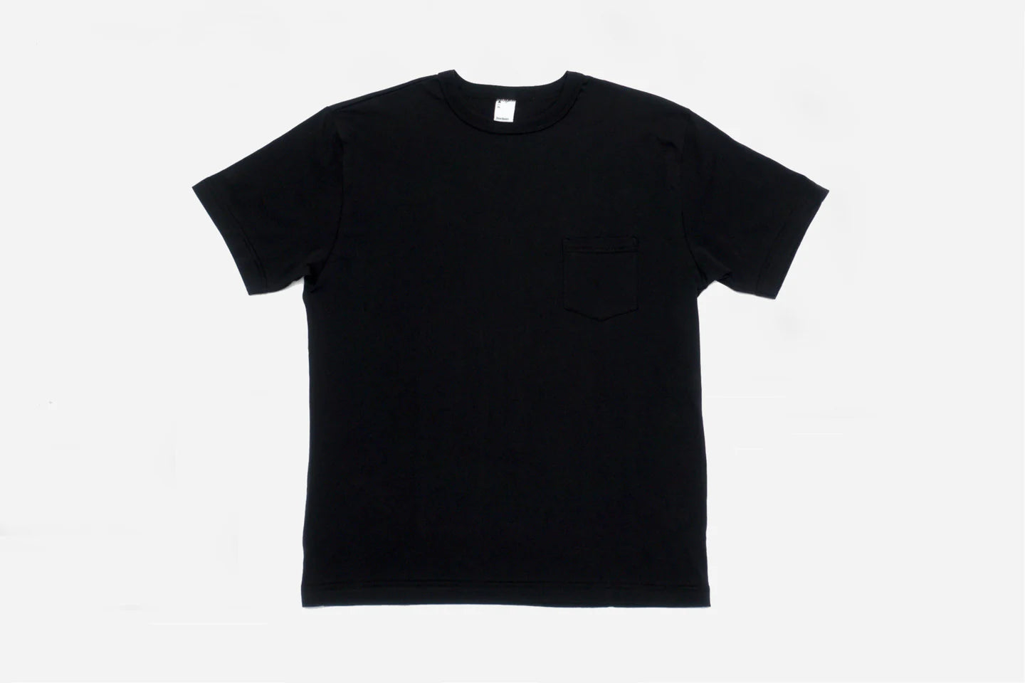 Black Pima Pocket T-shirt (2 pack)