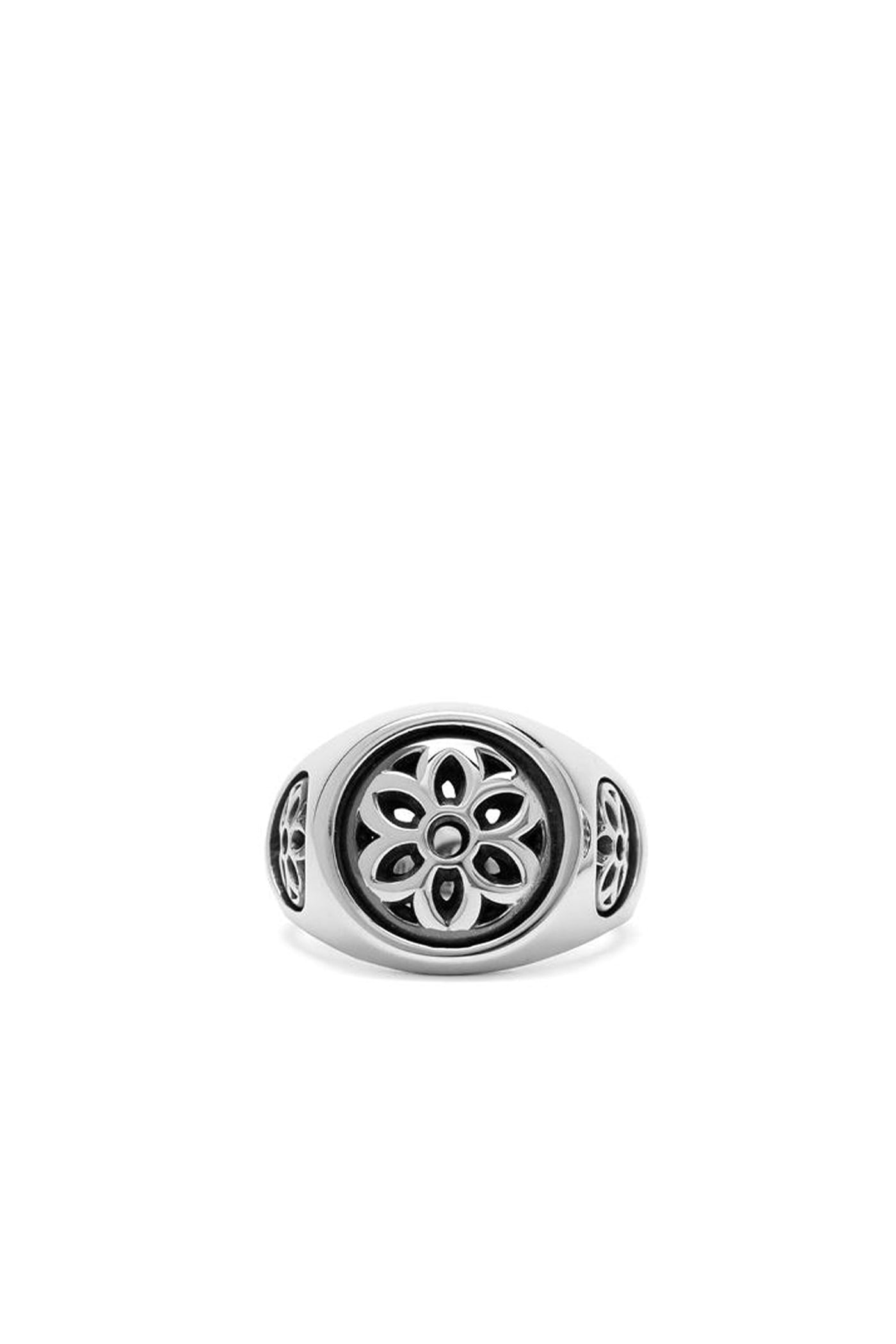 CLUB RING MEDIUM, STERLING