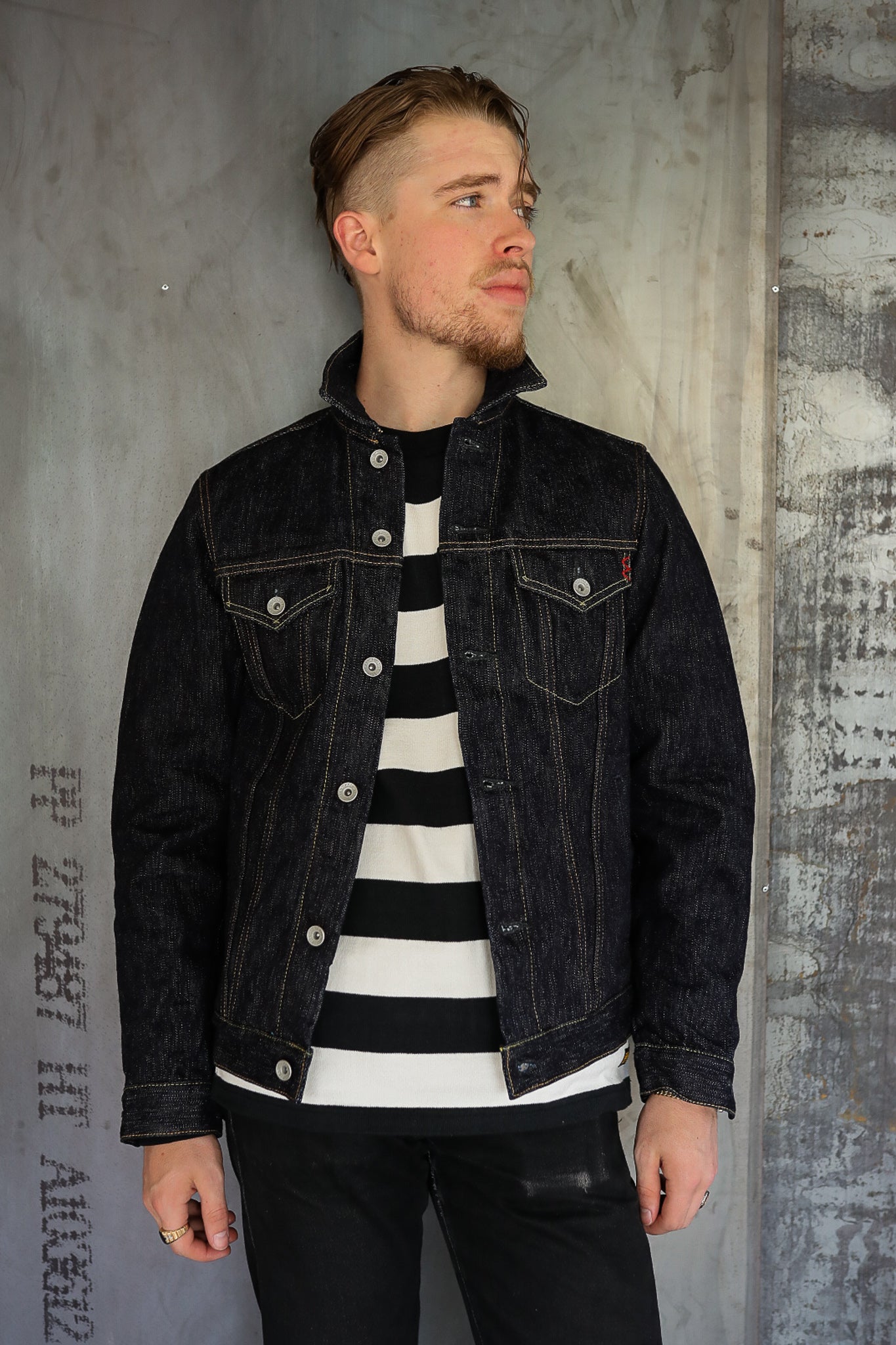 16oz Slubby Selvedge Denim Type III Jacket - Indigo