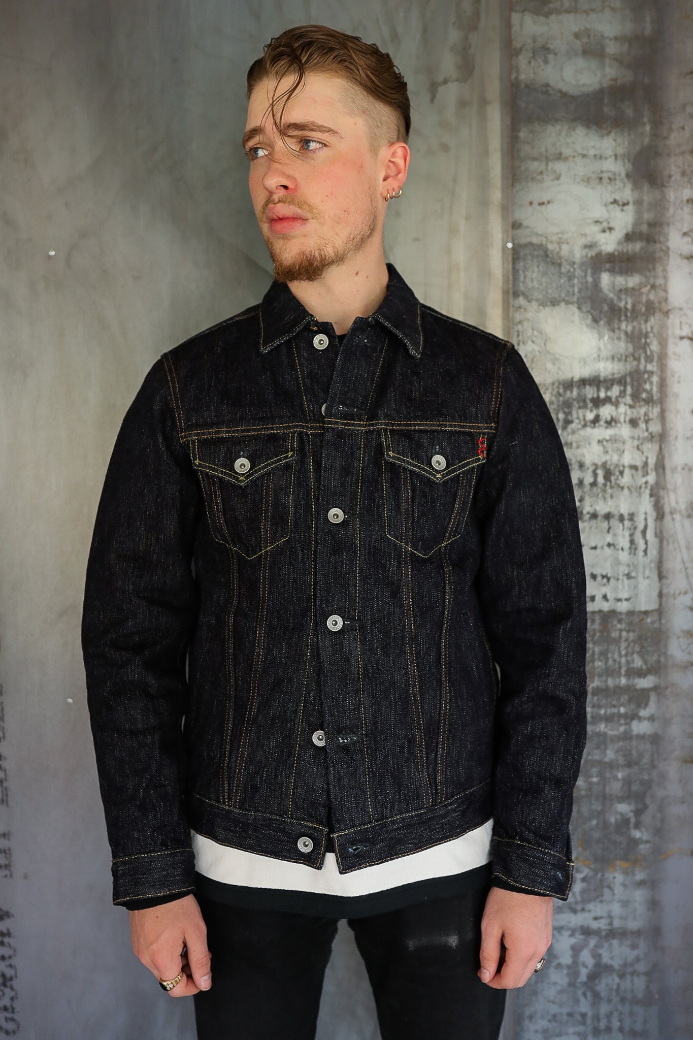 16oz Slubby Selvedge Denim Type III Jacket - Indigo