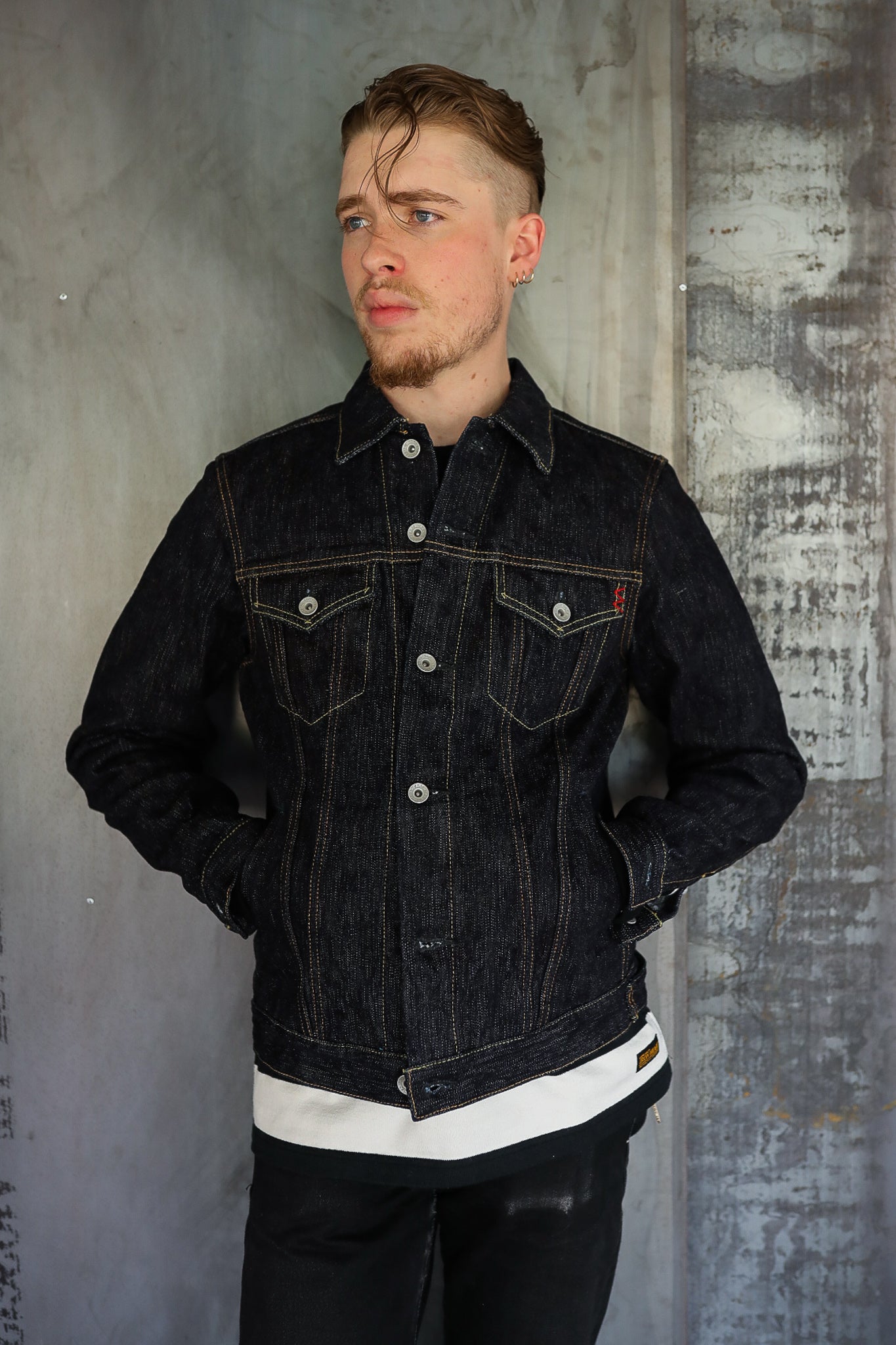 16oz Slubby Selvedge Denim Type III Jacket - Indigo