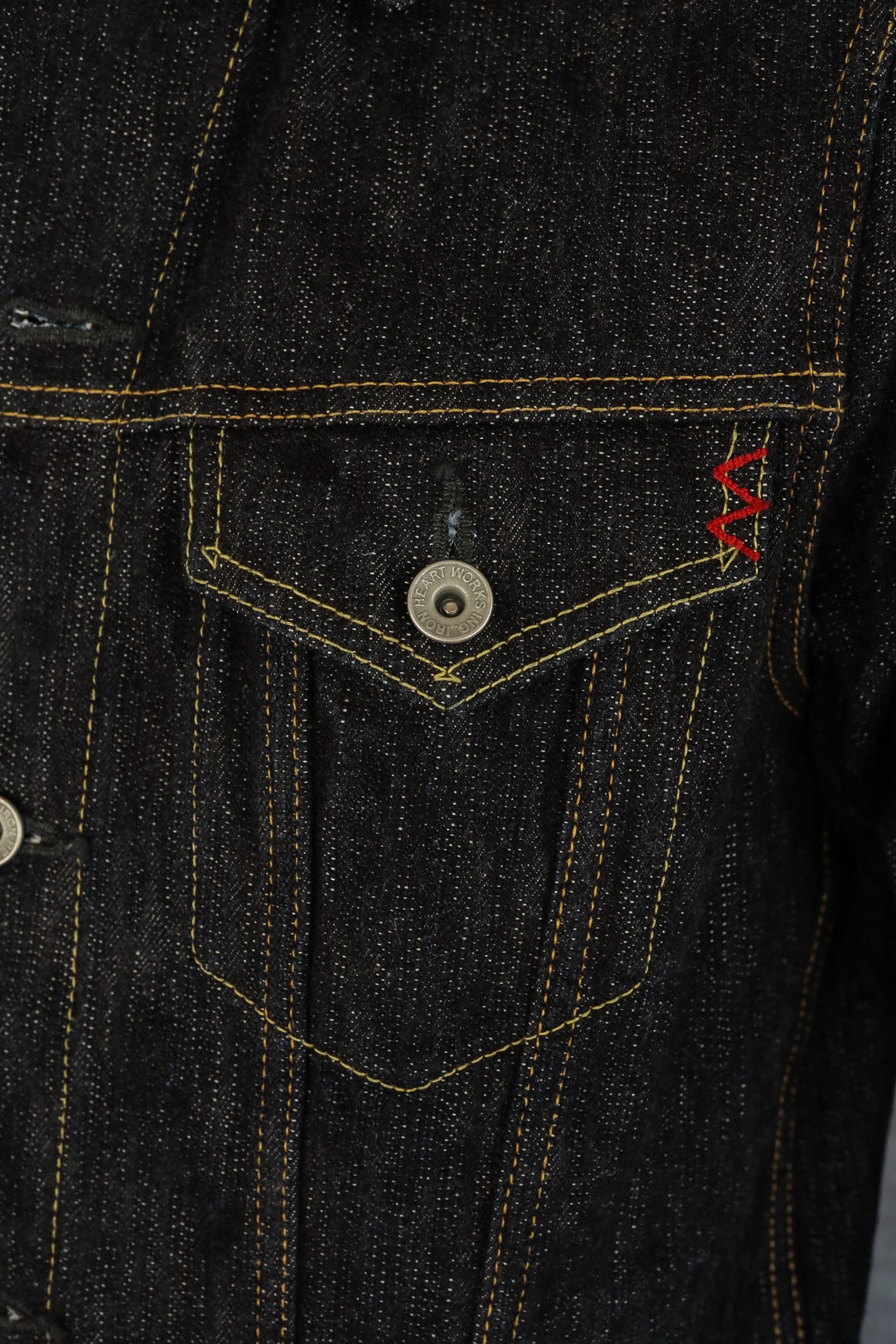 16oz Slubby Selvedge Denim Type III Jacket - Indigo