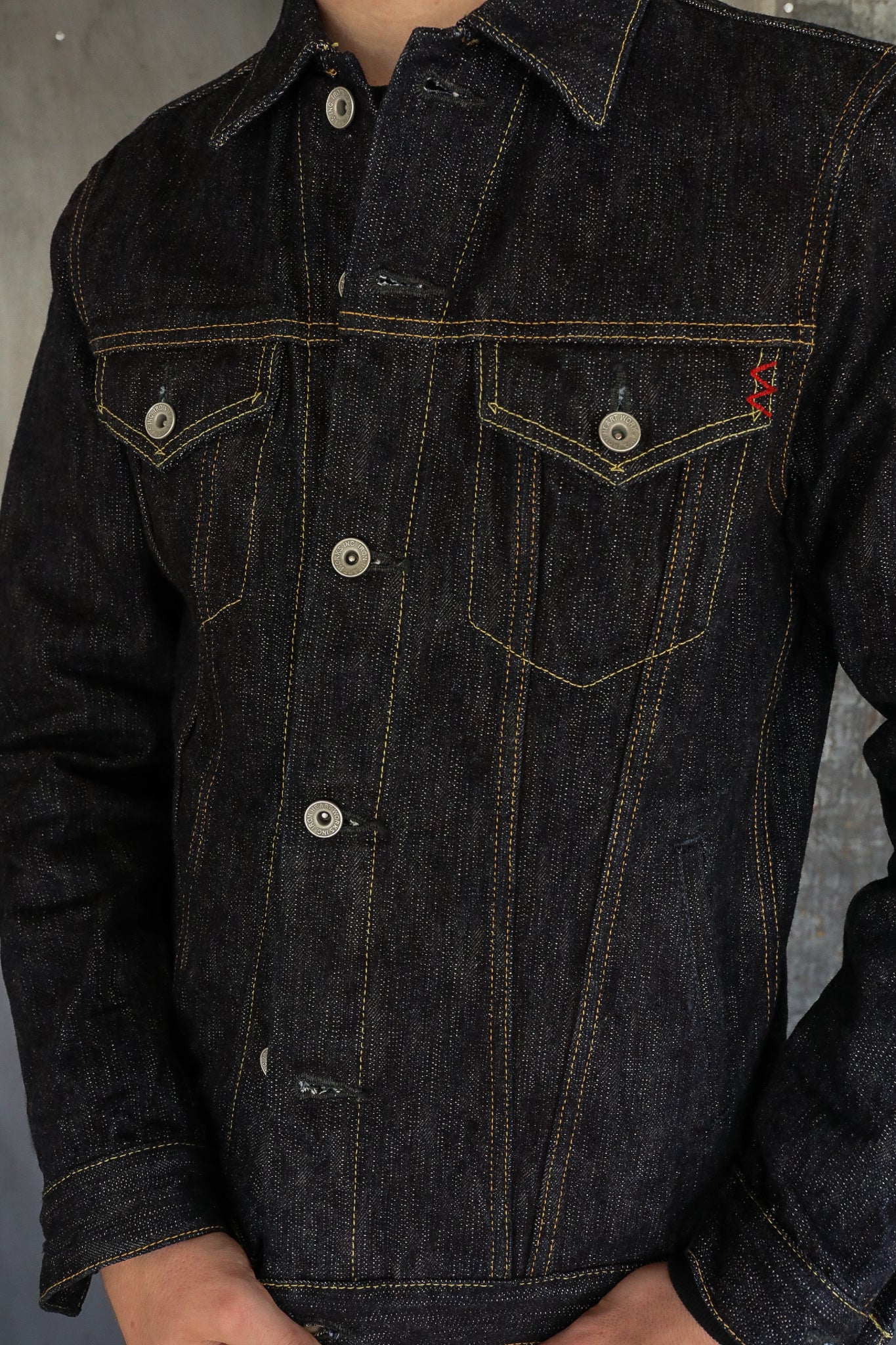 16oz Slubby Selvedge Denim Type III Jacket - IndigoIH-526J-SLB