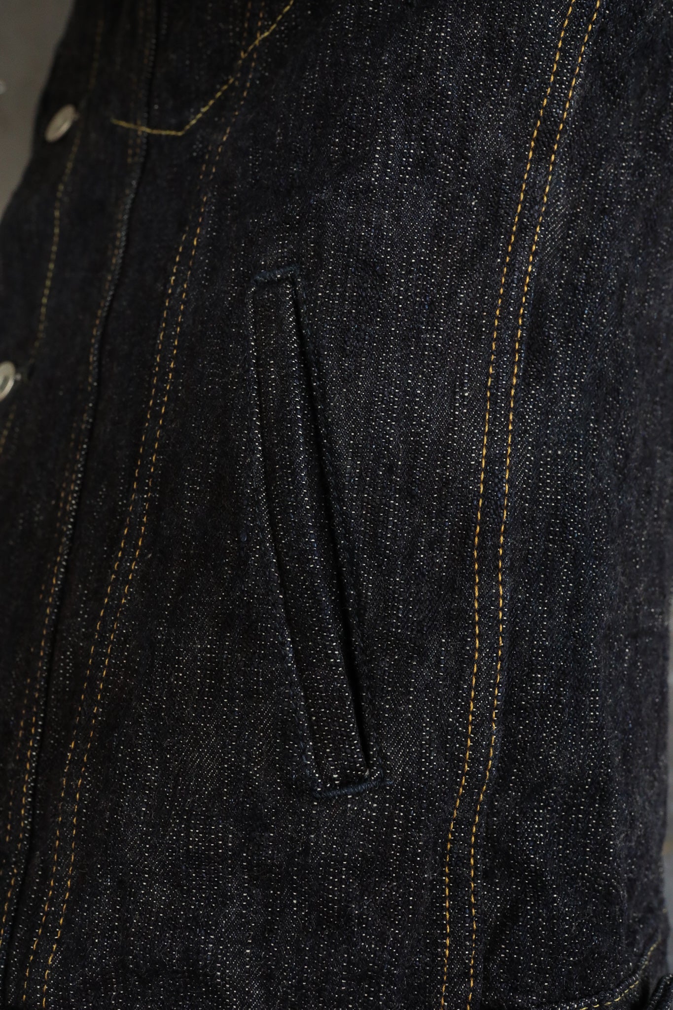 16oz Slubby Selvedge Denim Type III Jacket - IndigoIH-526J-SLB