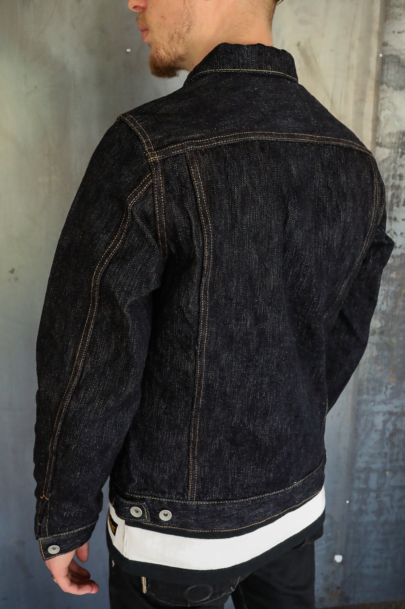 16oz Slubby Selvedge Denim Type III Jacket - IndigoIH-526J-SLB