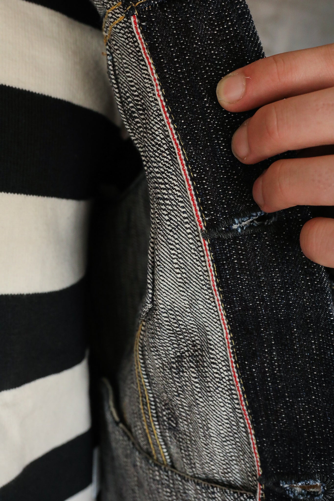 16oz Slubby Selvedge Denim Type III Jacket - Indigo