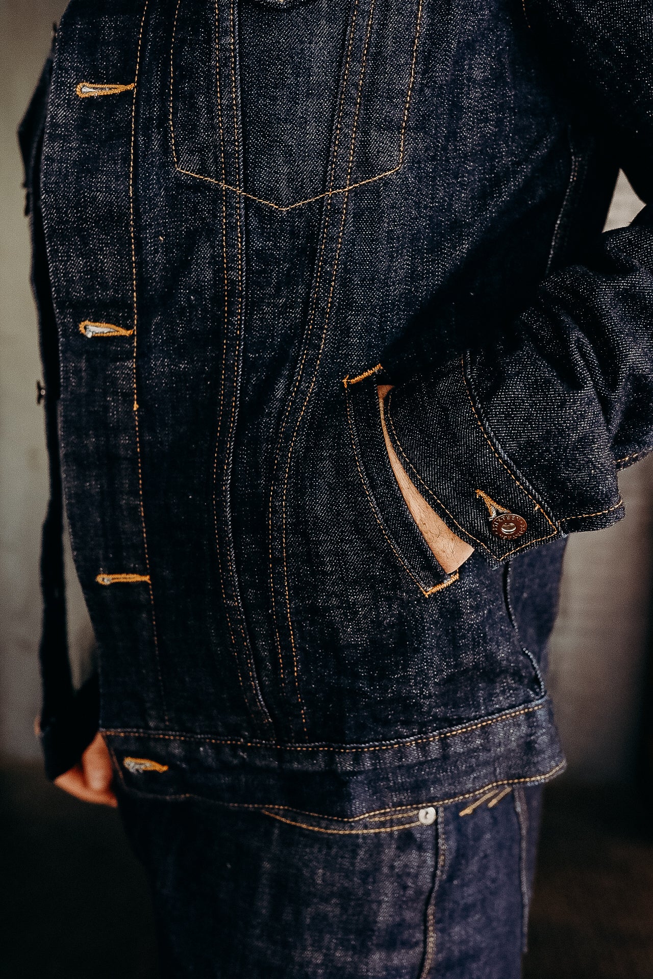 Type 3s Denim Jacket -Burkina Faso Selvedge