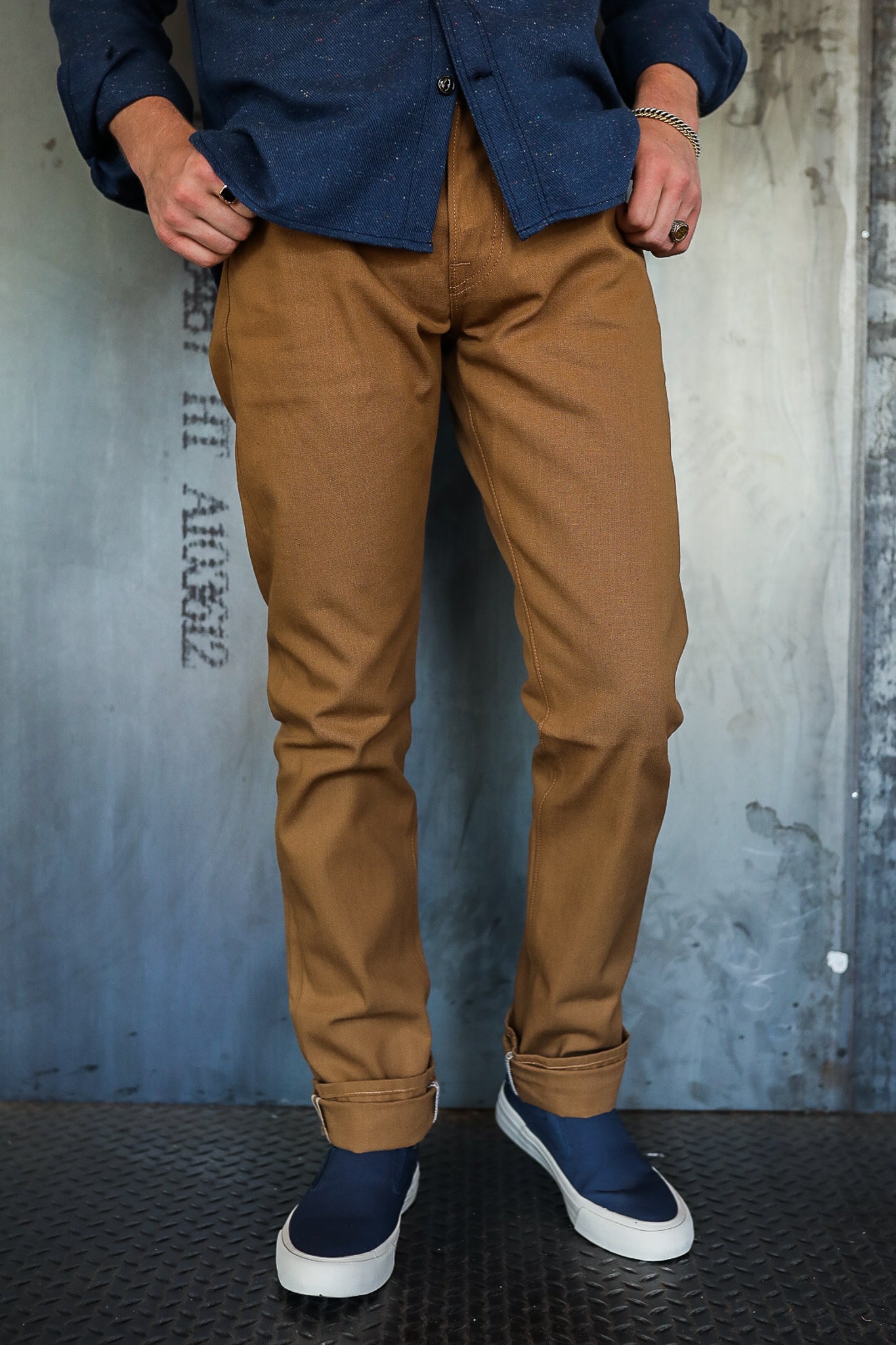 SK fit in 11oz Copper Selvedge Canvas