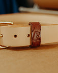 Caramel Minimalist Belt