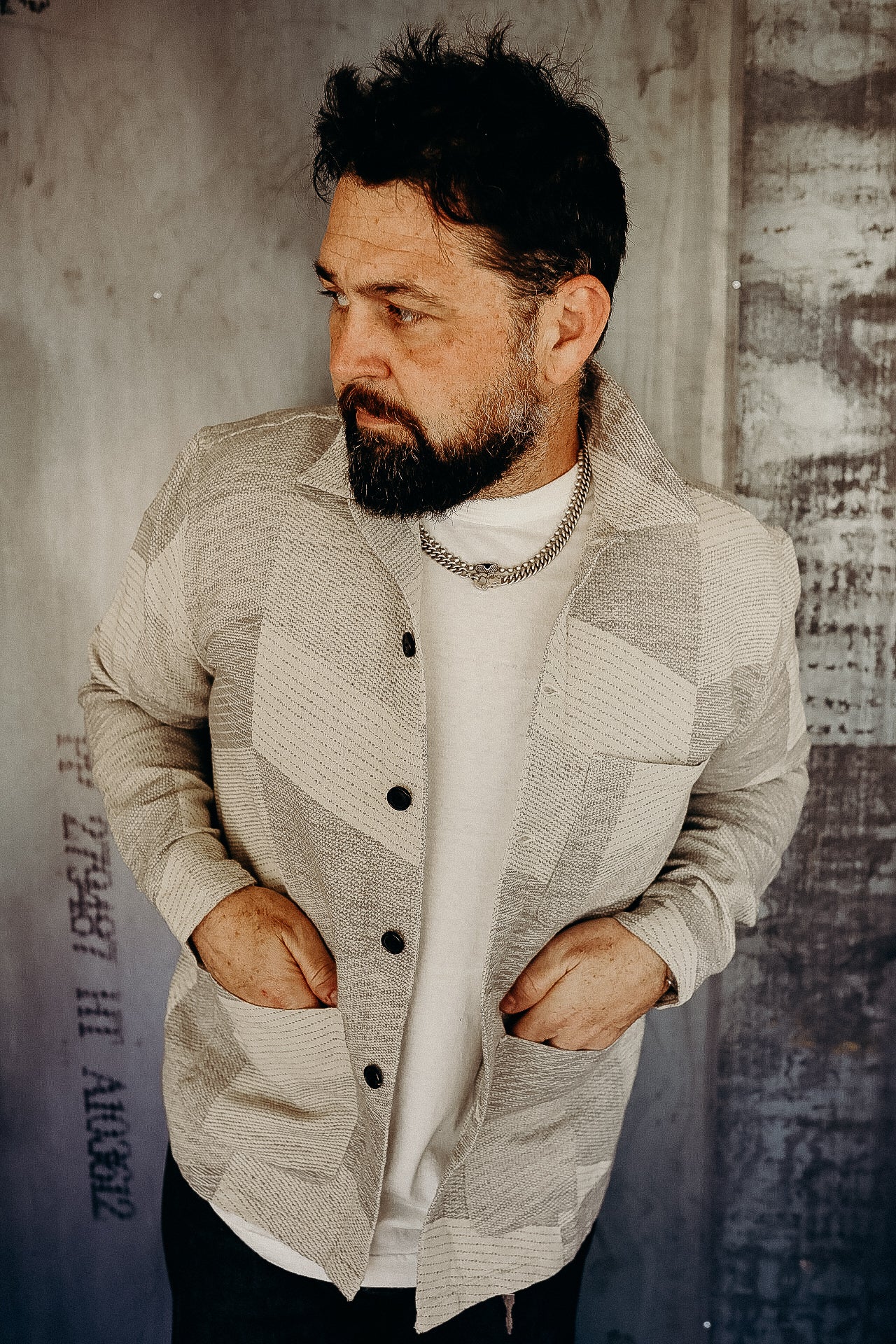 Shop Jacket-Ash Zig⁠-⁠Zag Jacquard
