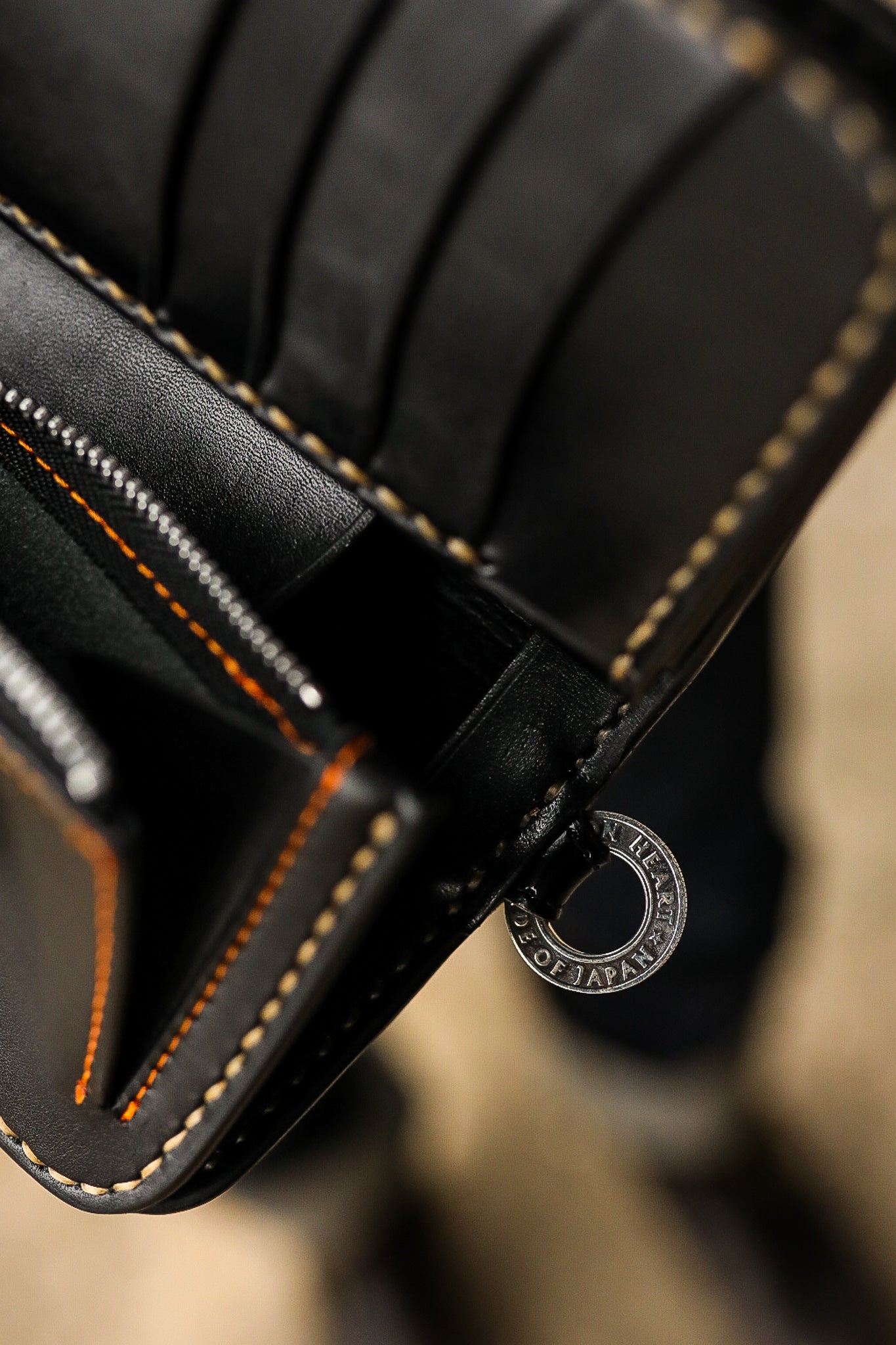 Medium Shell Cordovan Wallet - Black