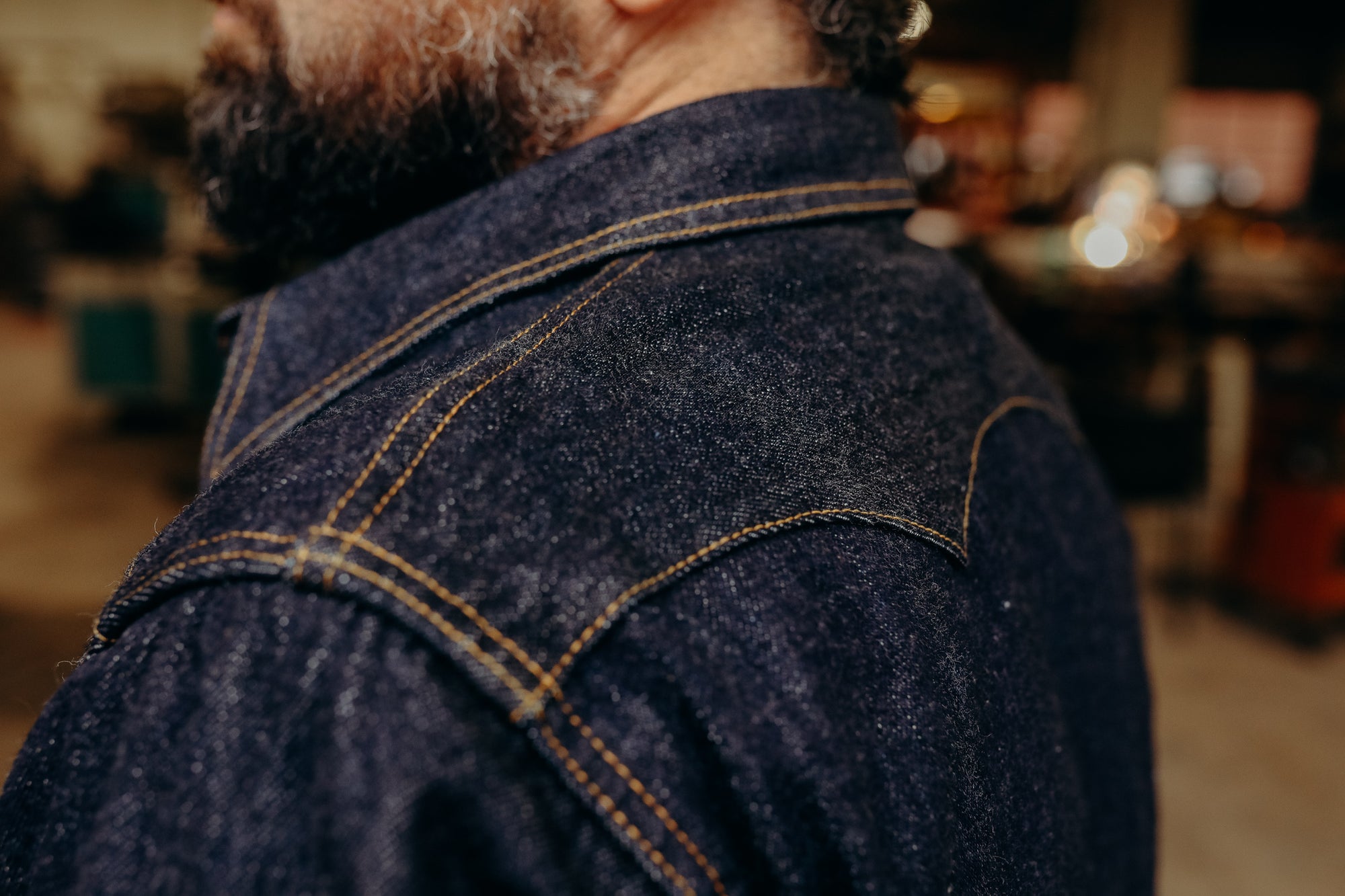 Studio D’artisan SDA 14oz Selvedge Denim Western Shirt (D5571)