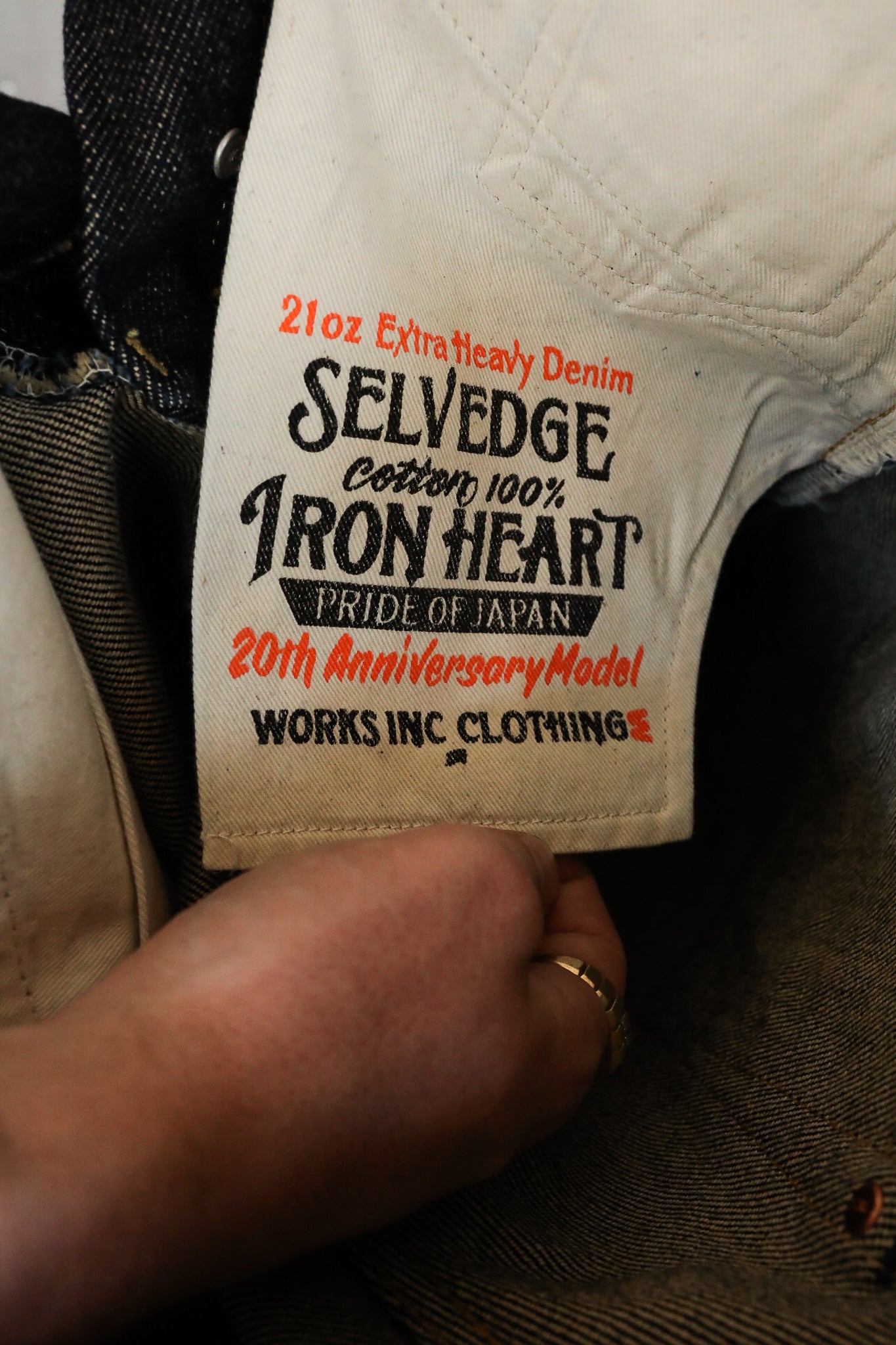 21oz Selvedge Straight 634s-a