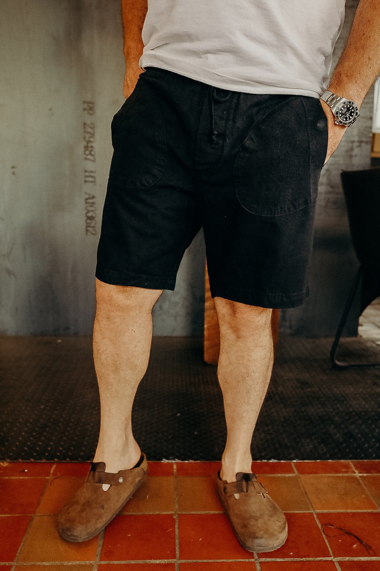 Deck Short Black