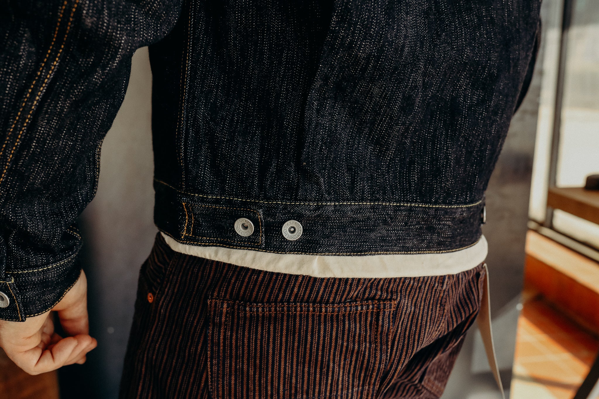 16oz Slubby Selvedge Denim Type II Jacket - Indigo