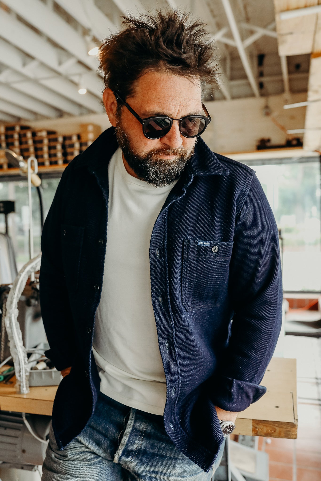 Kersey Shirt - Indigo