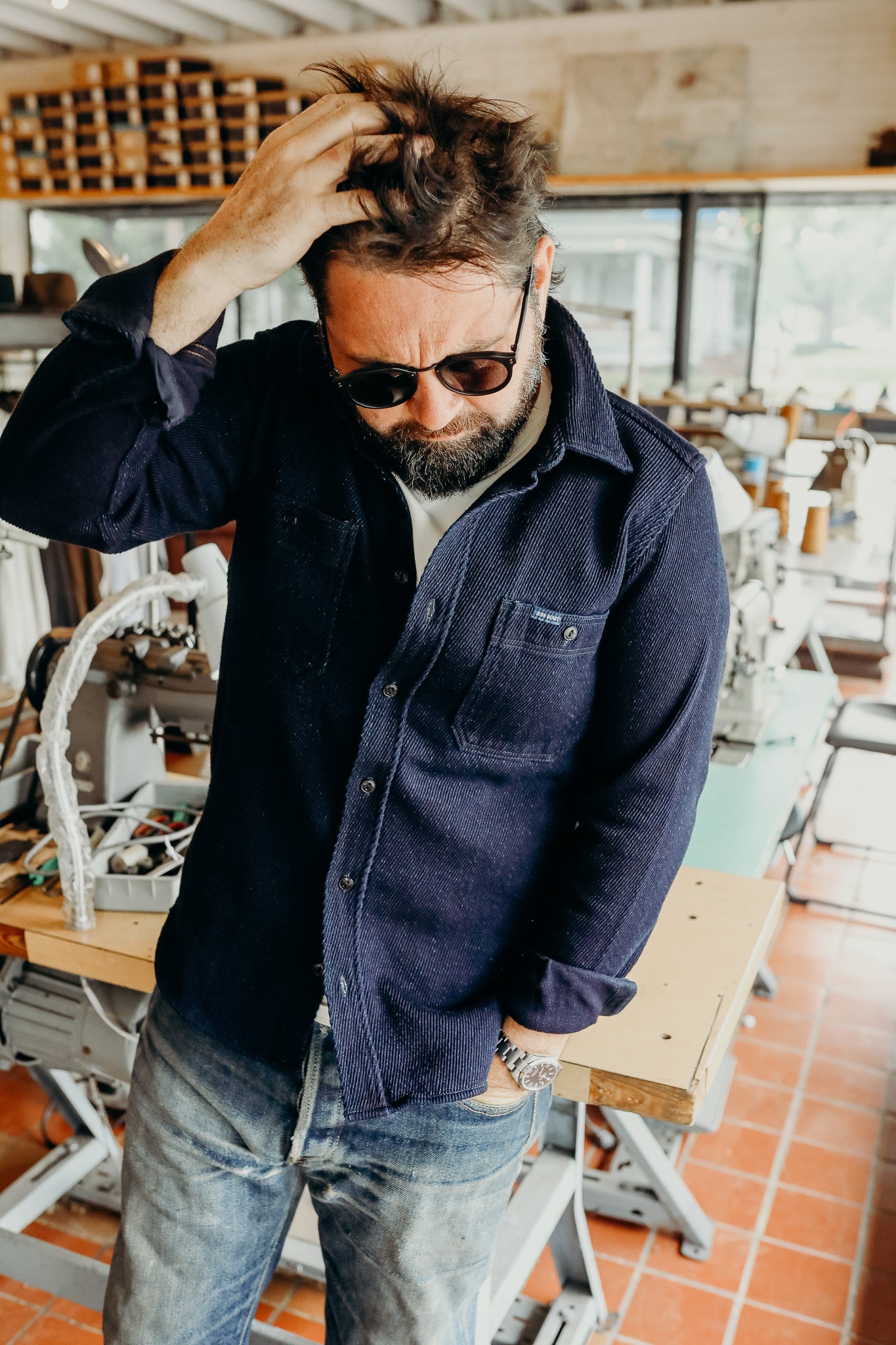 Kersey Shirt - Indigo