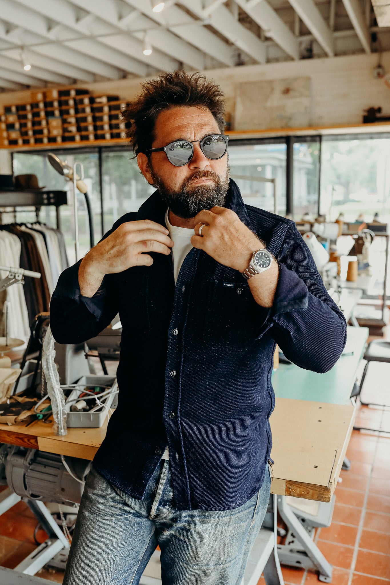 Kersey Shirt - Indigo
