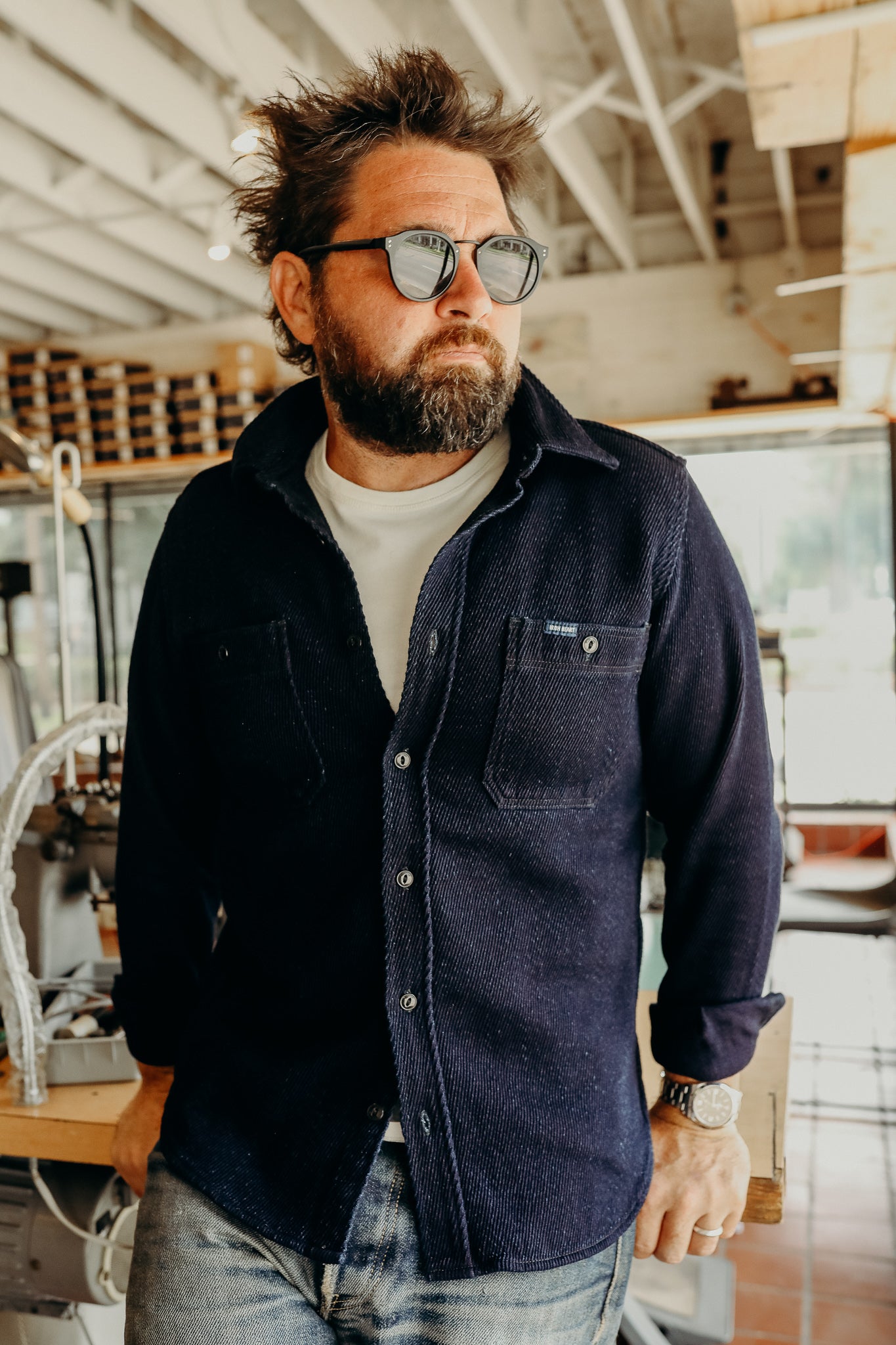 Kersey Shirt - Indigo
