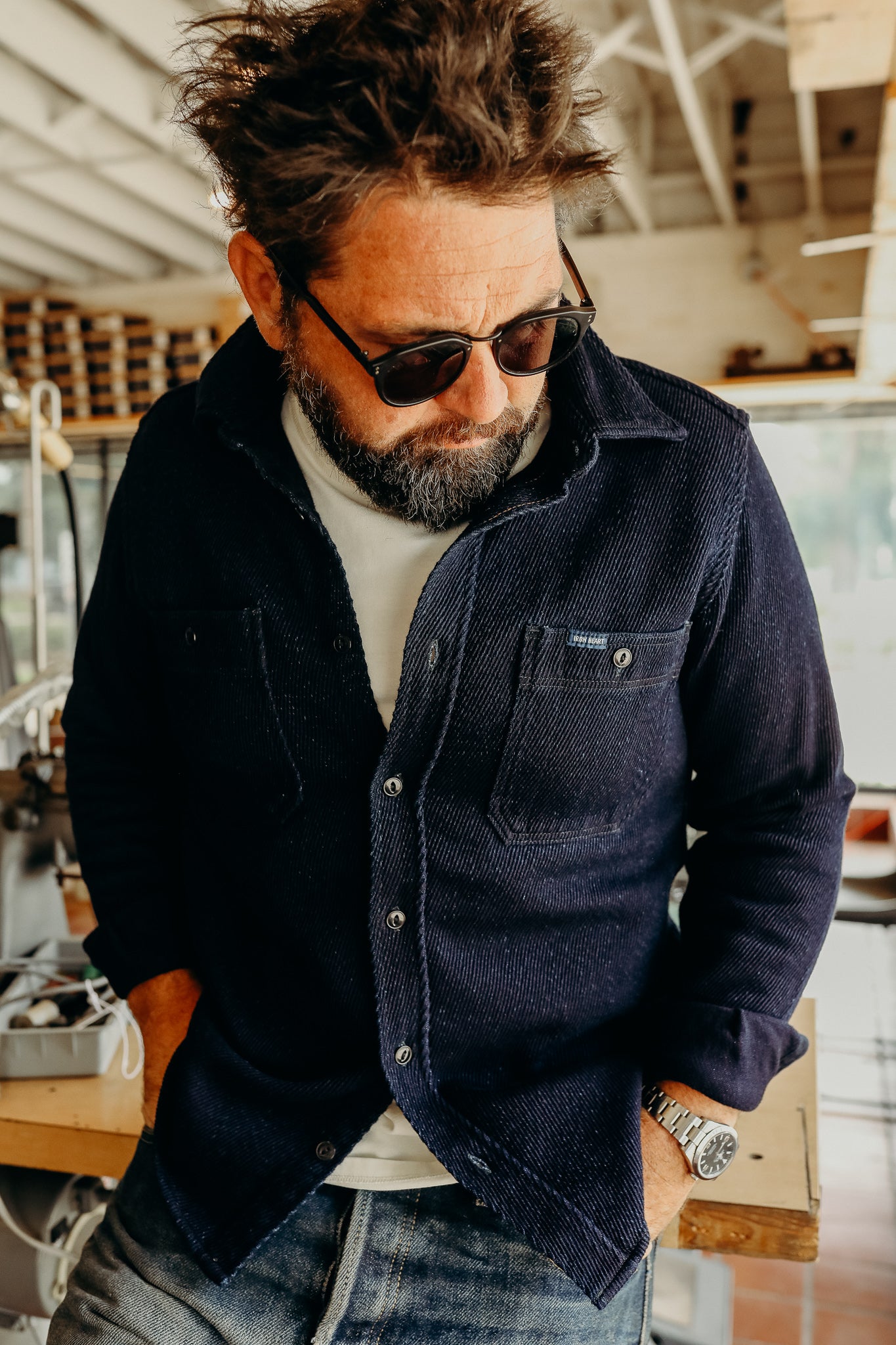 Kersey Shirt - Indigo