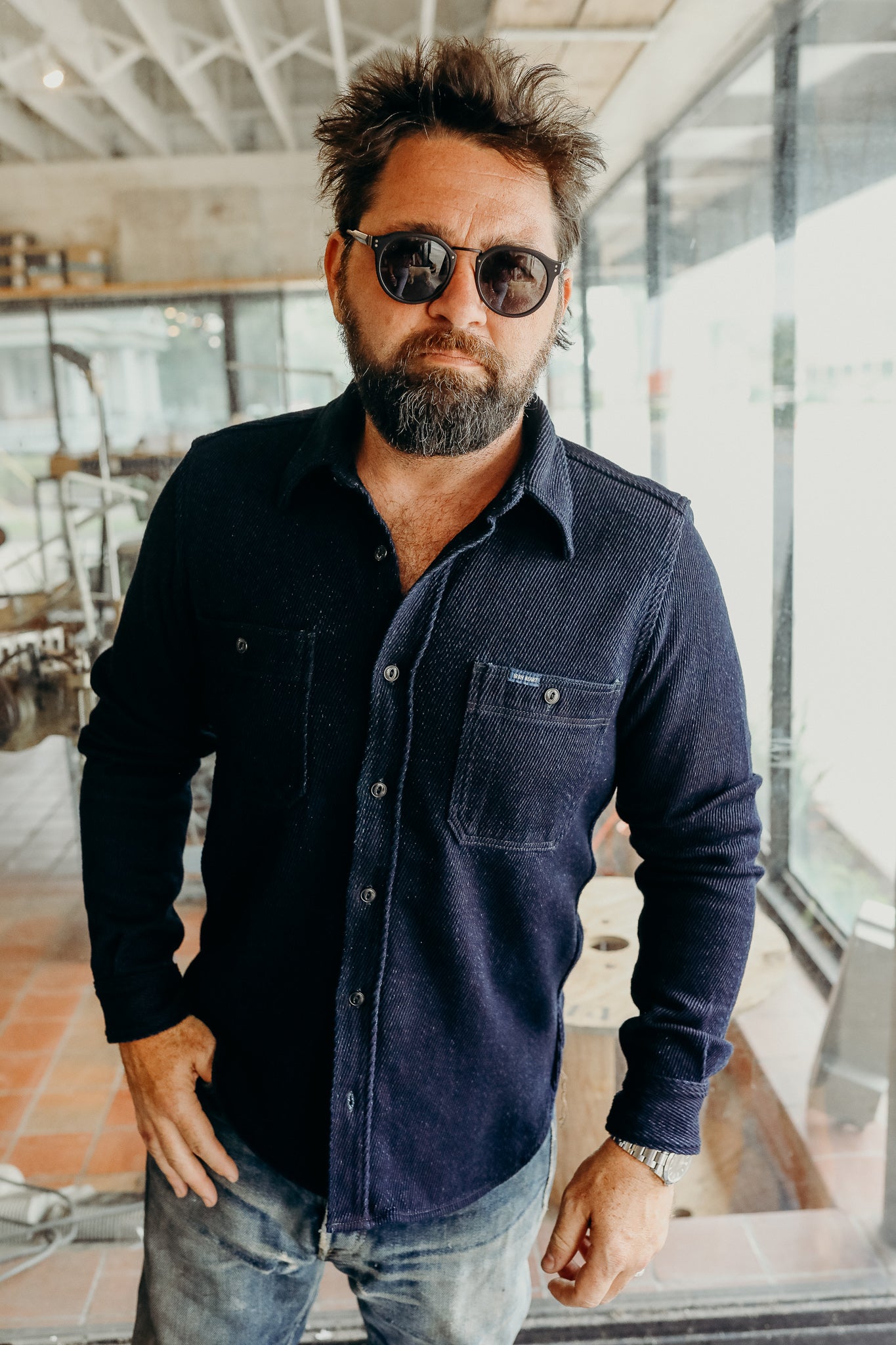 Kersey Shirt - Indigo
