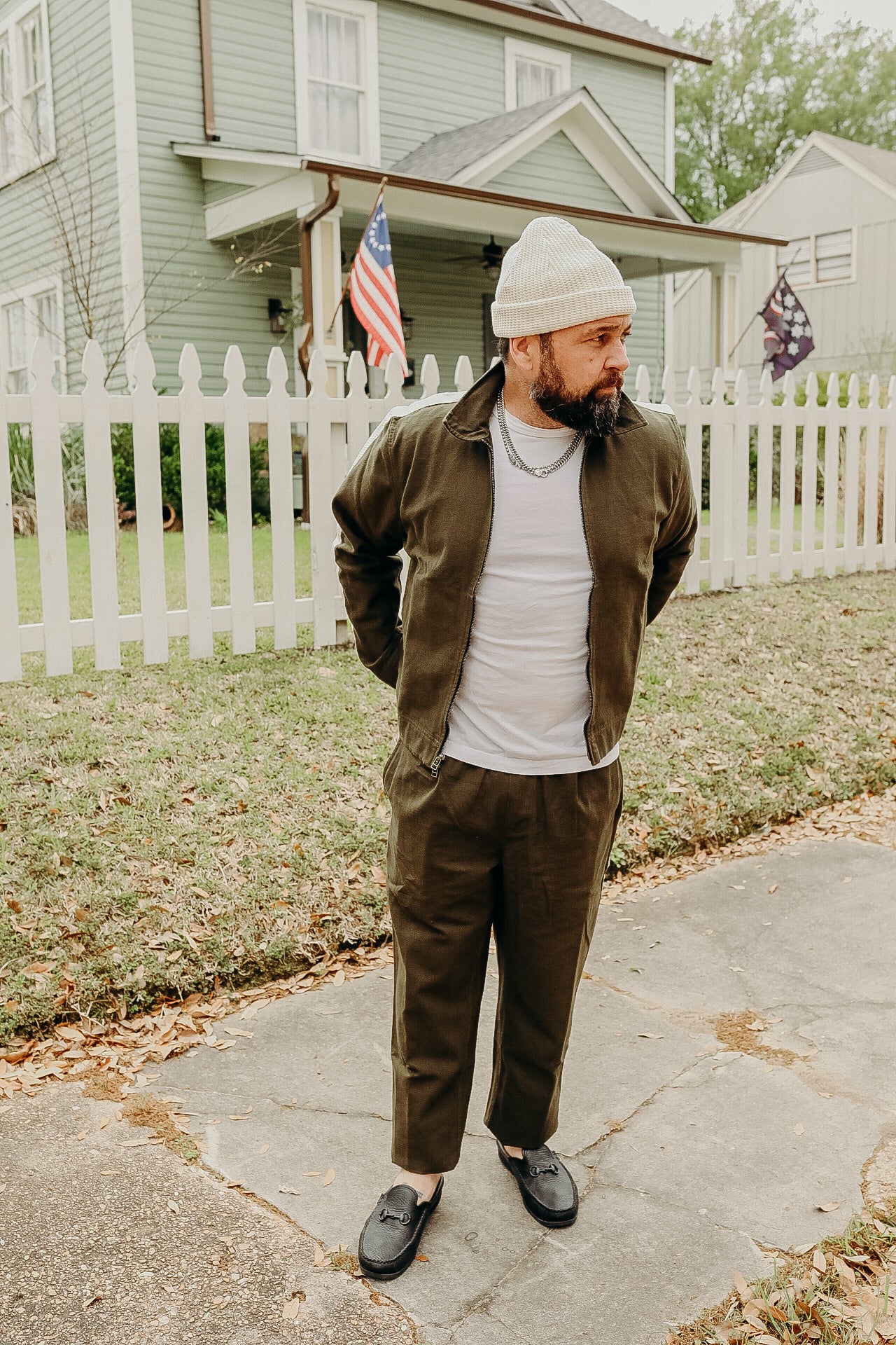 Club Pant-Moss Canvas