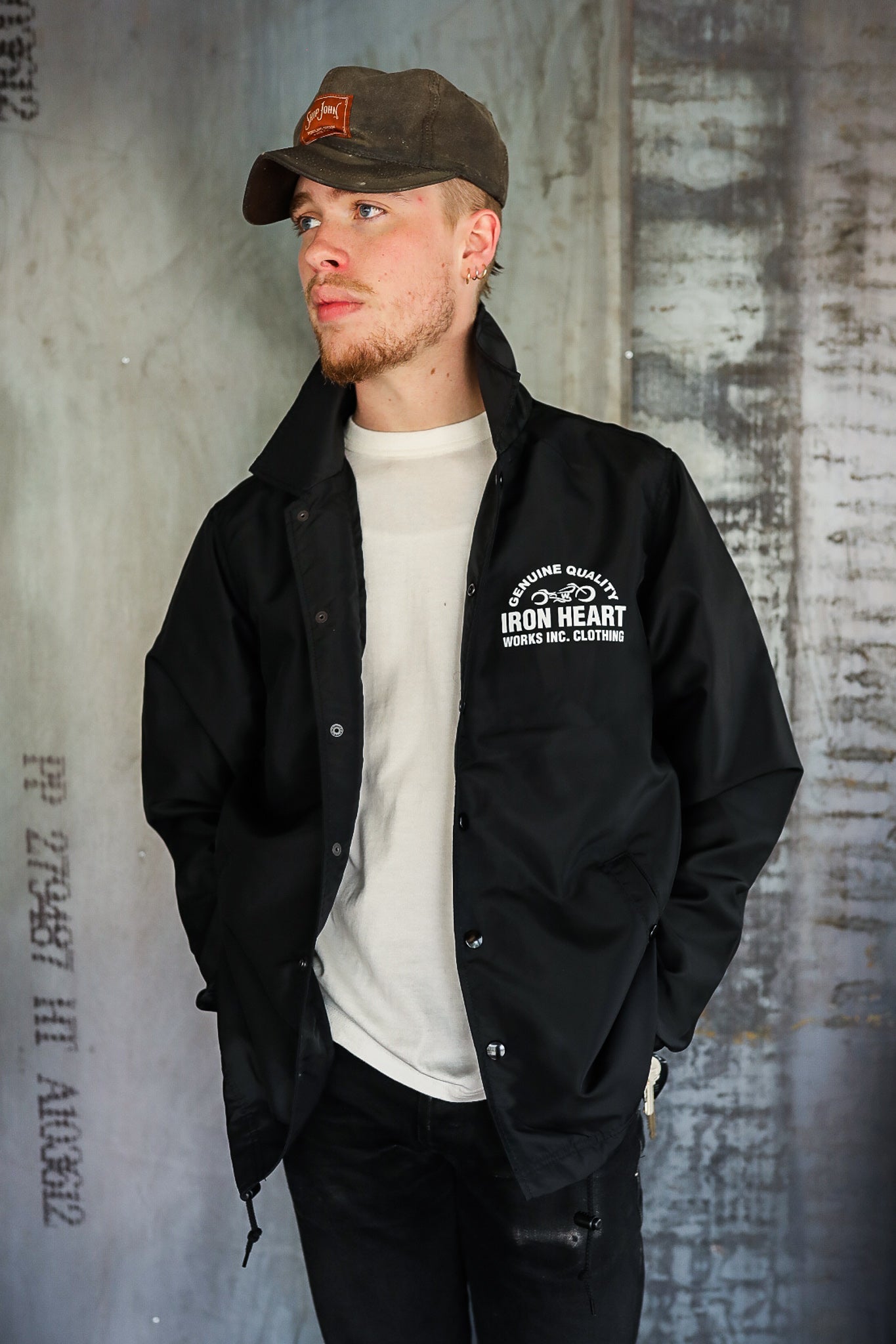 20th Anniversary Nylon Windbreaker - Black