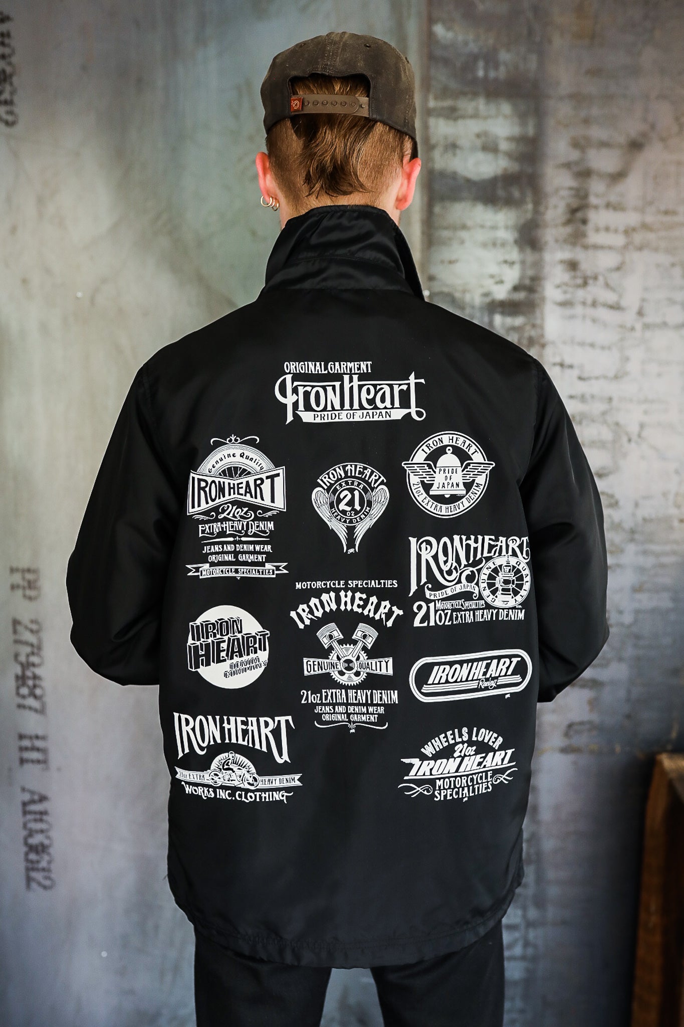 20th Anniversary Nylon Windbreaker - Black