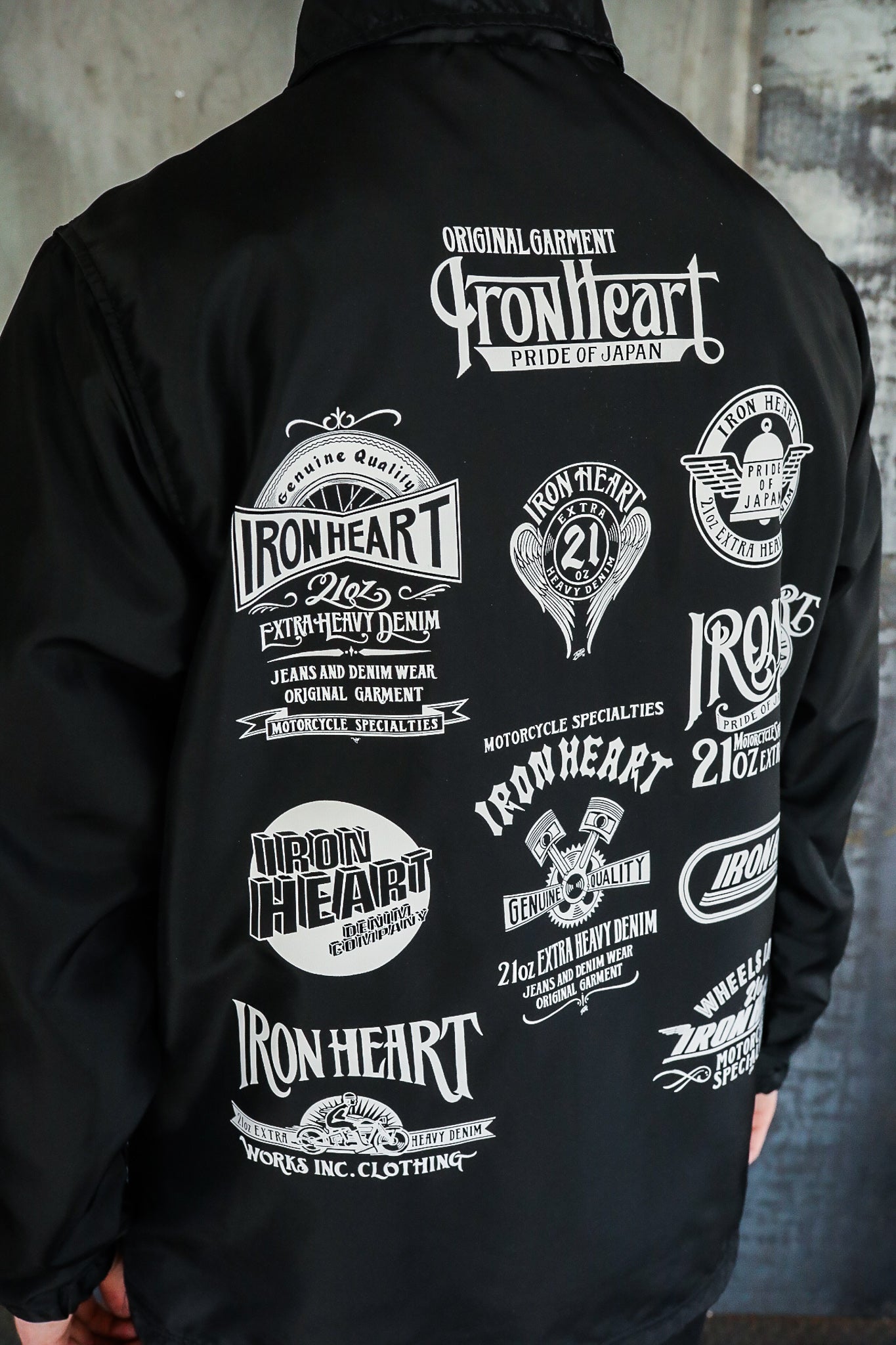 20th Anniversary Nylon Windbreaker - Black