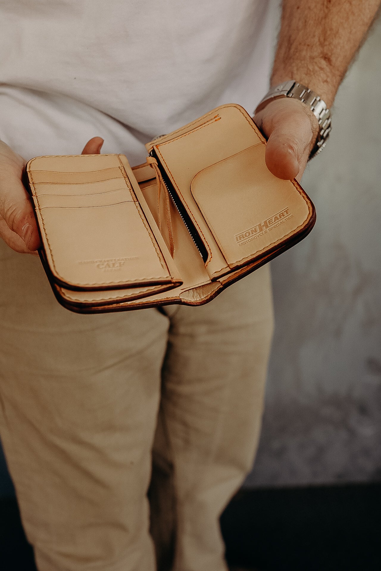 Medium Shell Cordovan Wallet - Ox Blood