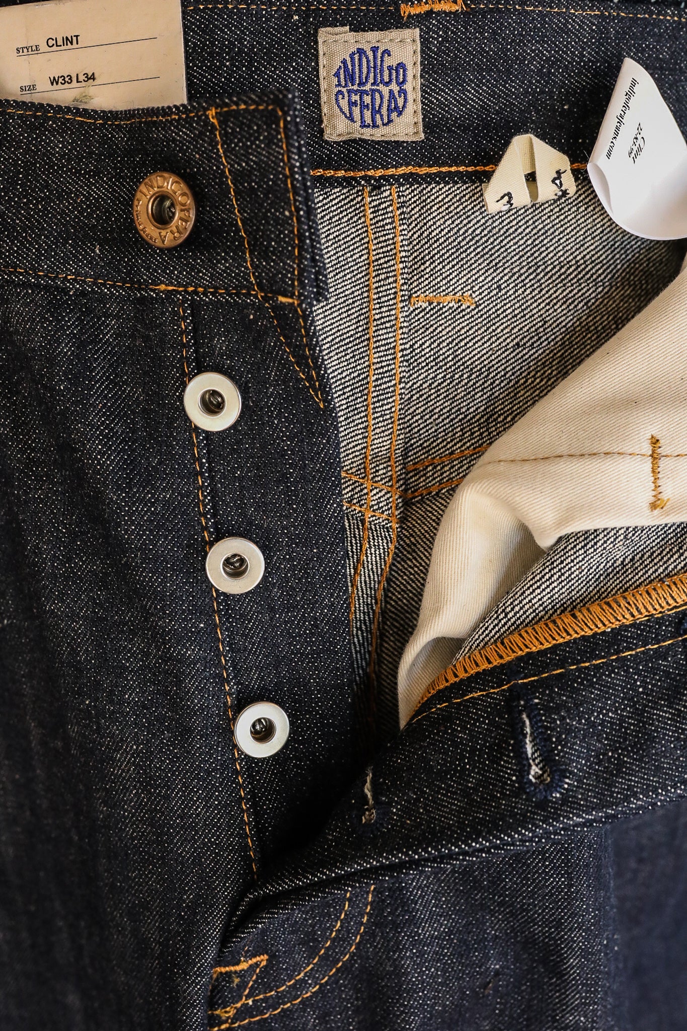 Clint Jeans - Yoshino Natural Indigo