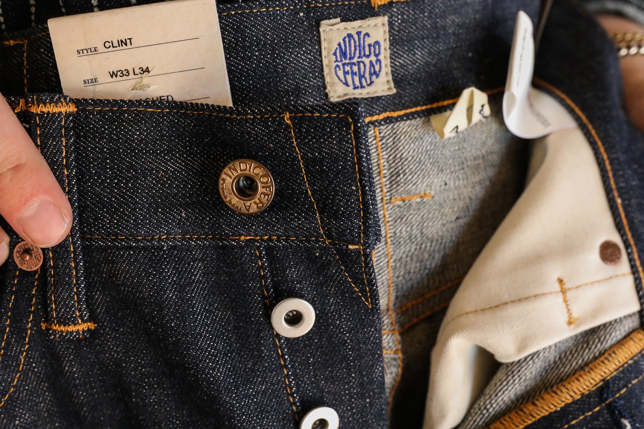 Clint Jeans - Yoshino Natural Indigo