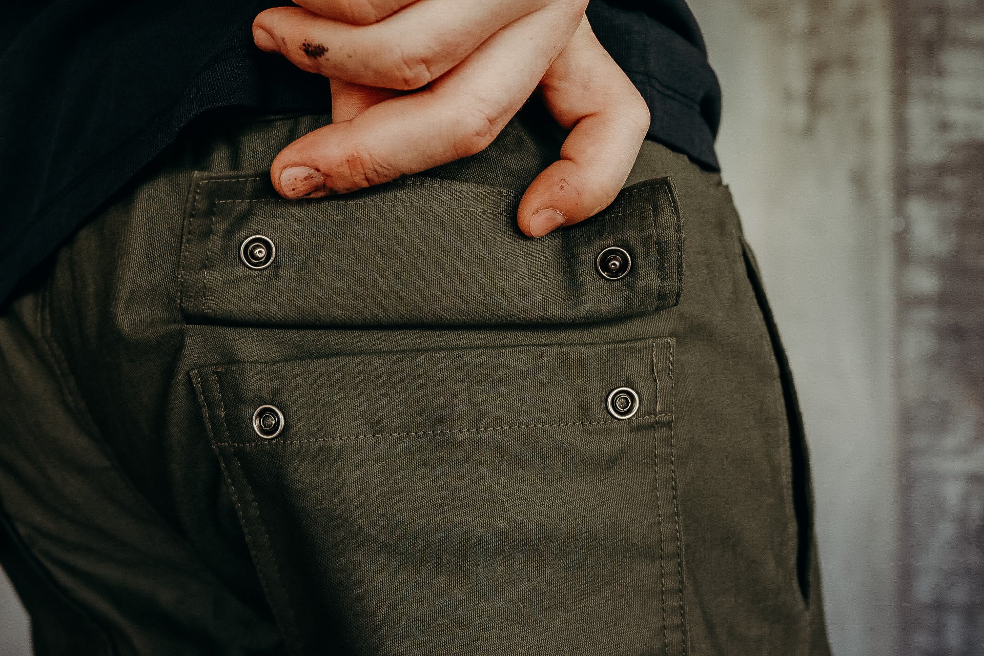 6&quot; Service Shorts in Olive