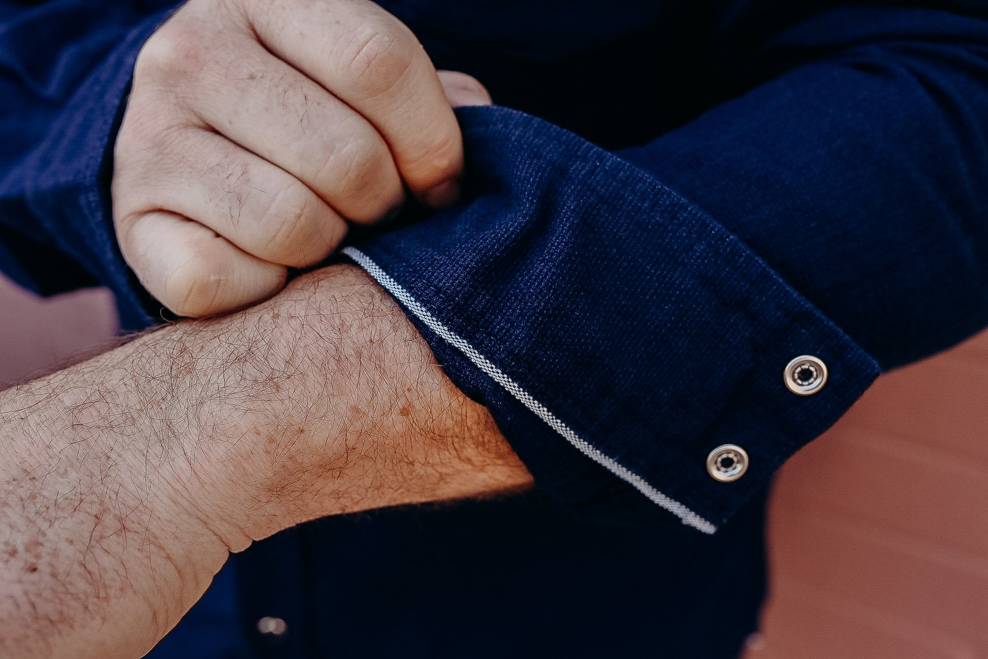 5oz Dobby Cloth Western Shirt - Indigo