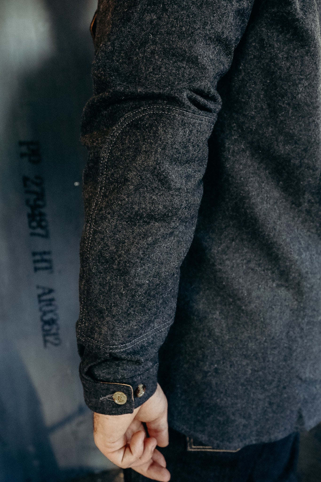 Crissman Overshirt - Charcoal