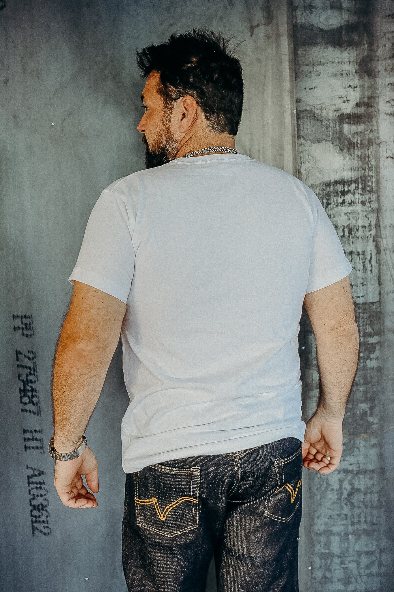 White Heavyweight NO POCKET T⁠-⁠Shirt (2 Pack)