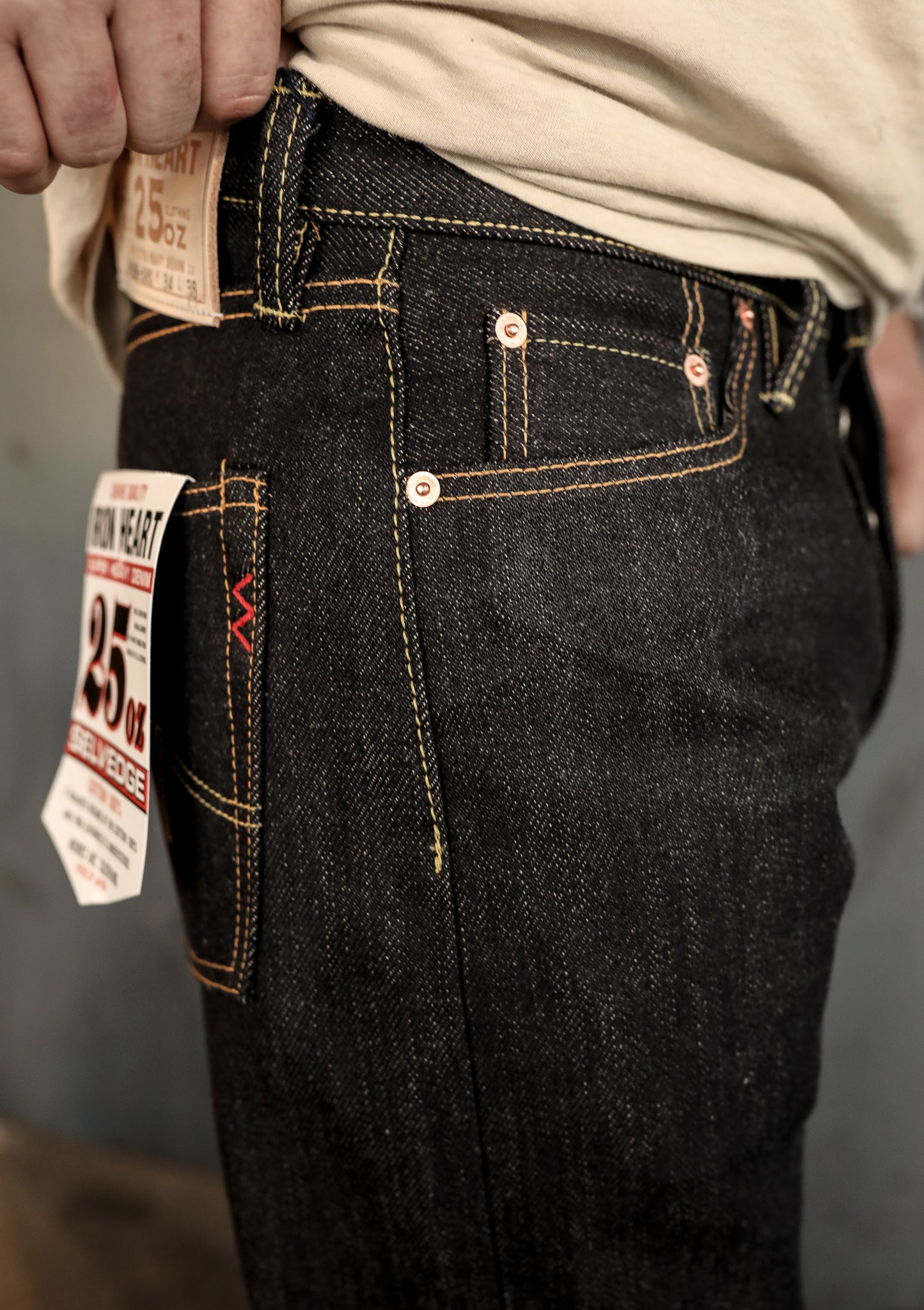 25oz Selvedge Tapered - Indigo IH-888-XHS