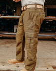 Iron heart 11oz Cotton Whipcord Cargo Pants - Olive