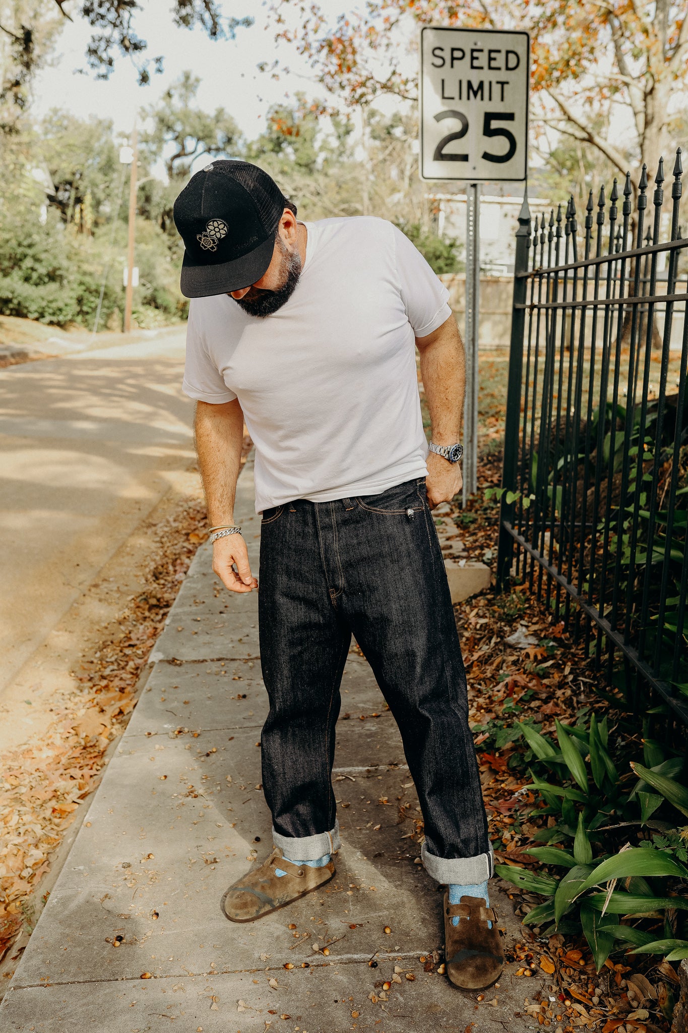 The Flat Head 14.5oz 3004 Wide Straight