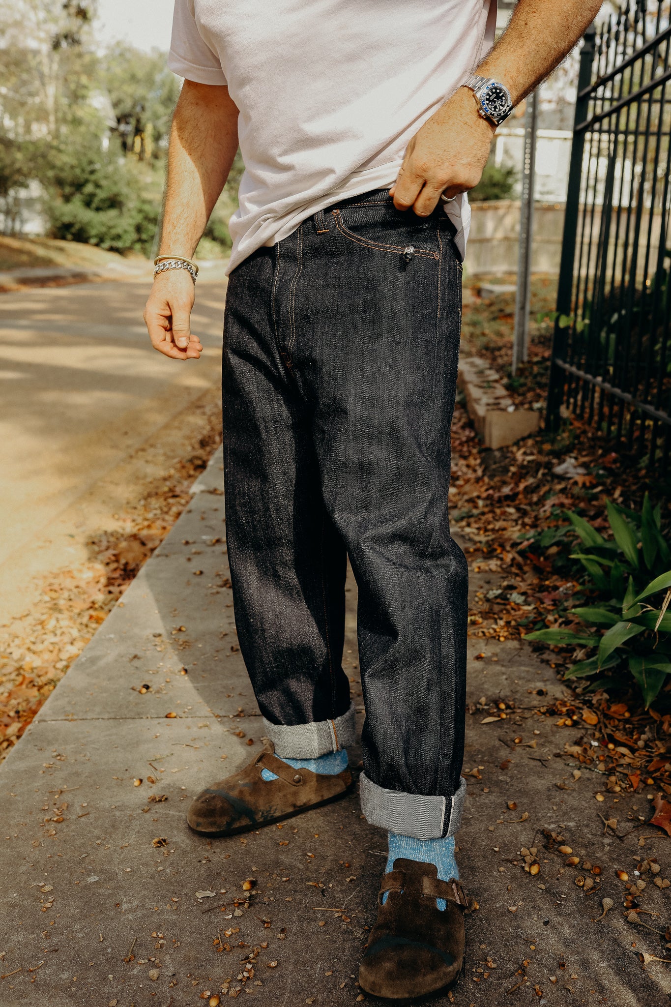 The Flat Head 14.5oz 3004 Wide Straight