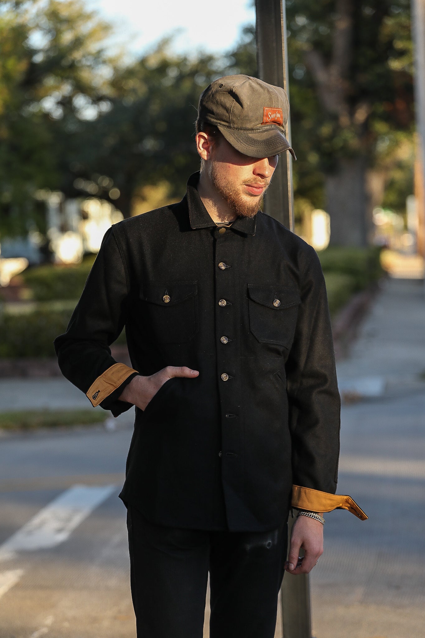 Crissman Overshirt - Black