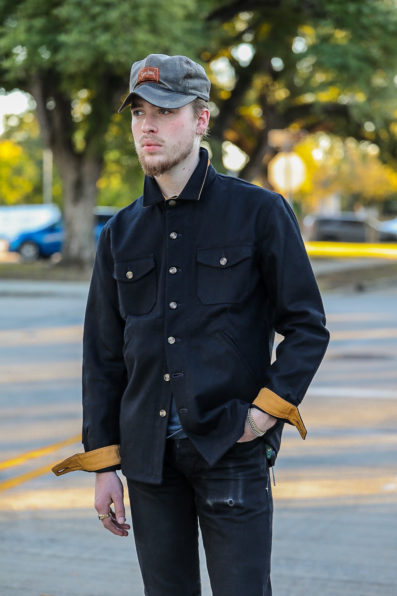 Crissman Overshirt - Black