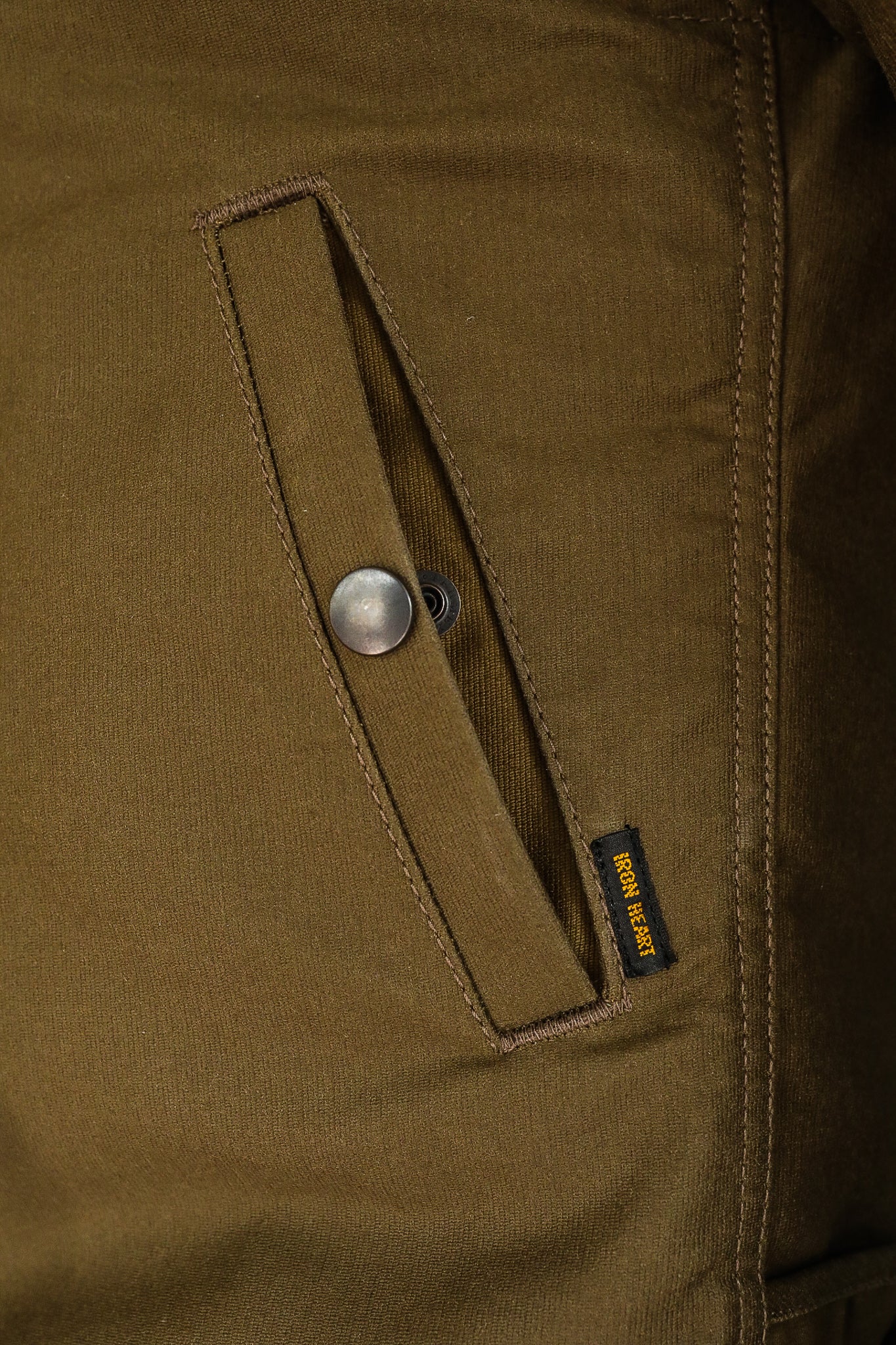 Oiled Whipcord N1 Deck Jacket - Army Green - IHM-37