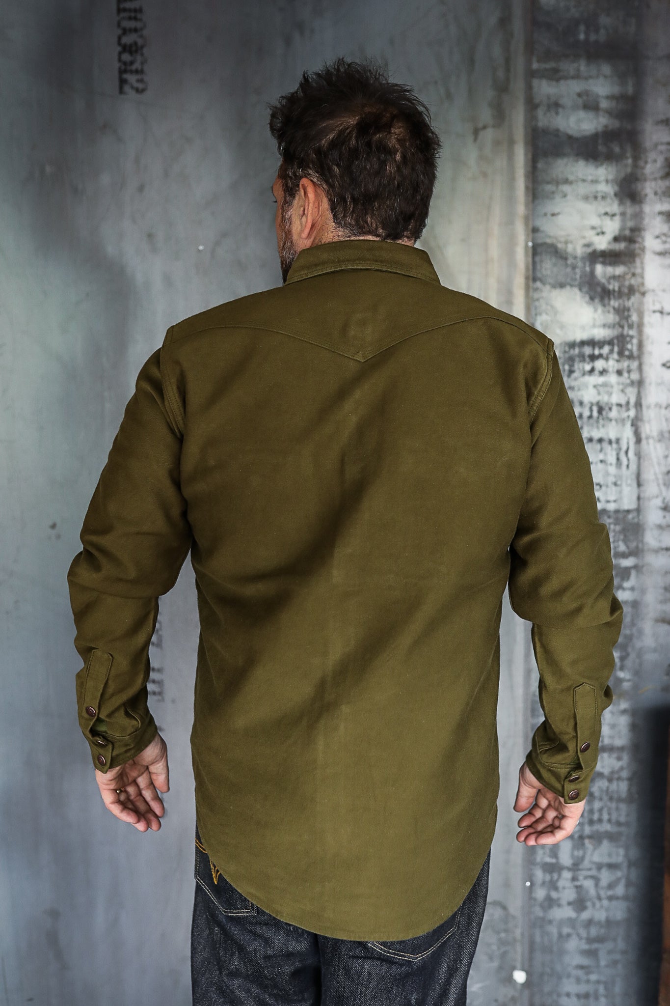 12oz Moleskin CPO Shirt - Olive