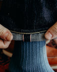 634 16oz Slubby Selvedge Denim Straight Cut Jeans - Indigo