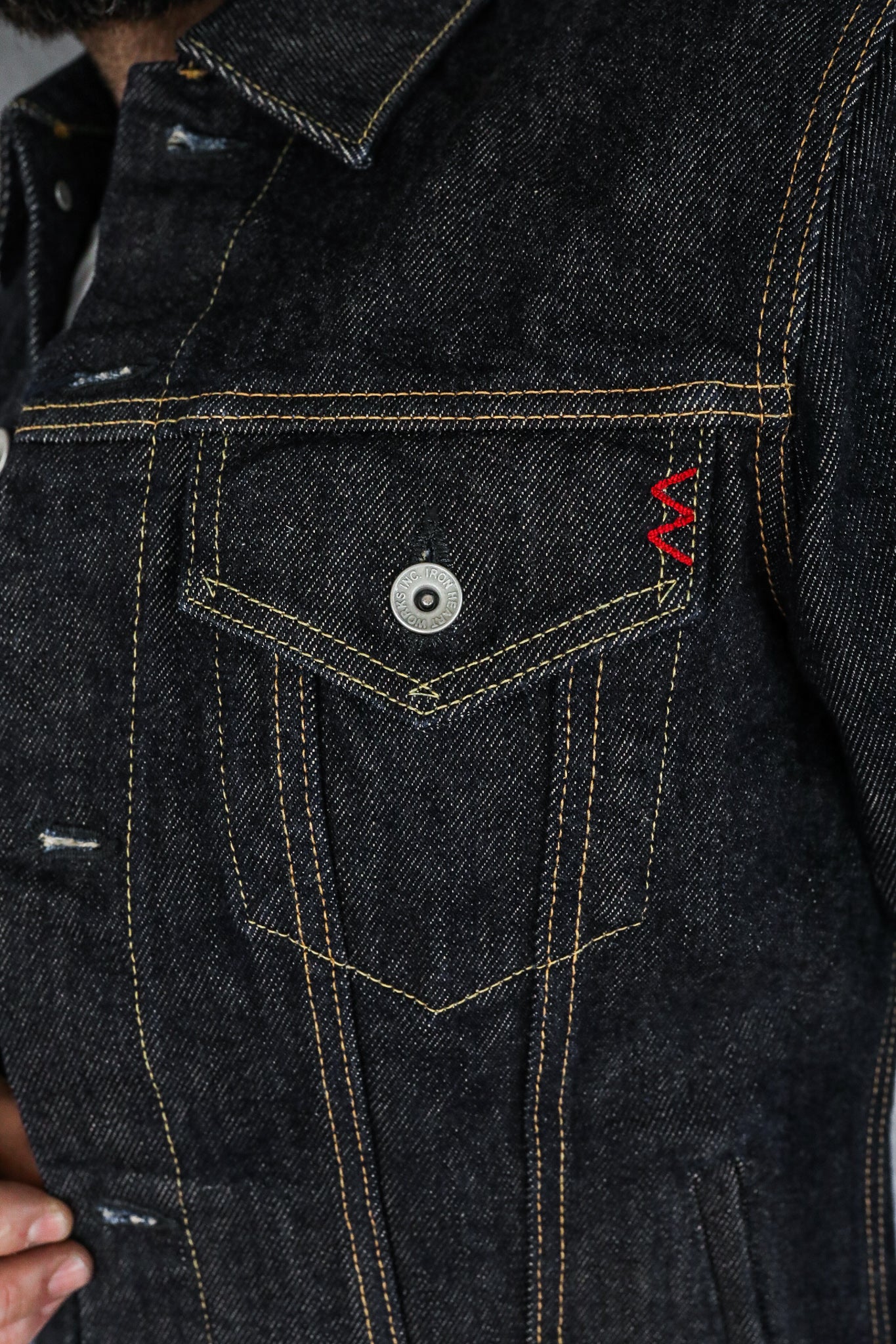 21oz Selvedge Denim modified Type III Jacket Indigo  (IH-526PJ)